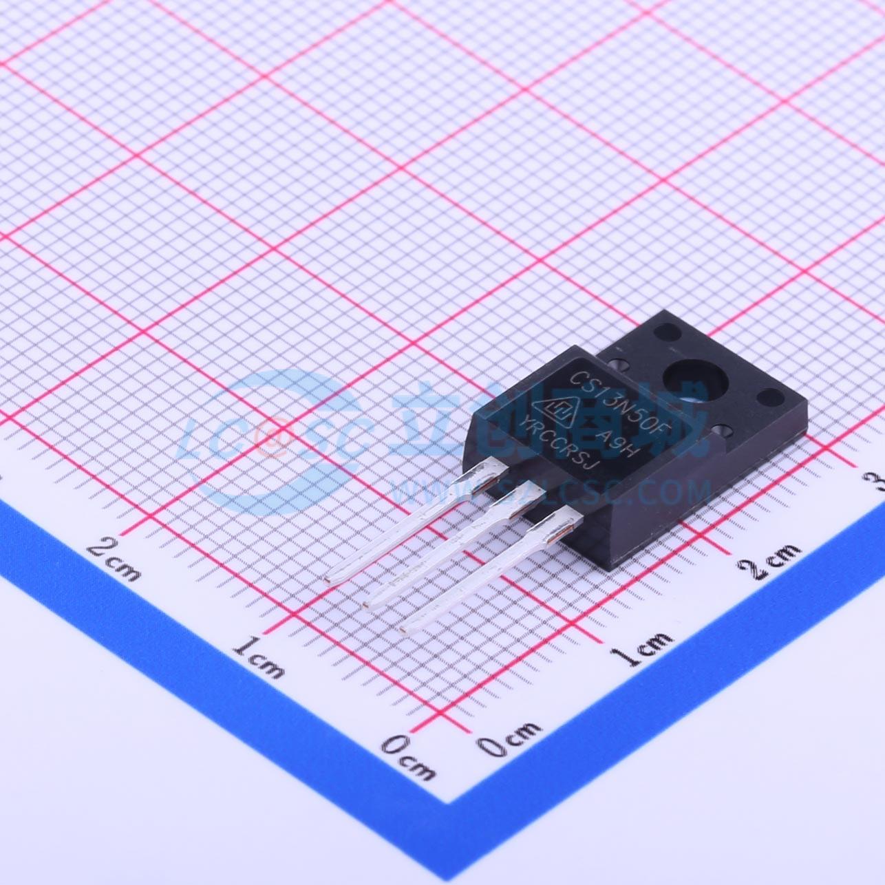 CS13N50FA9H实物图