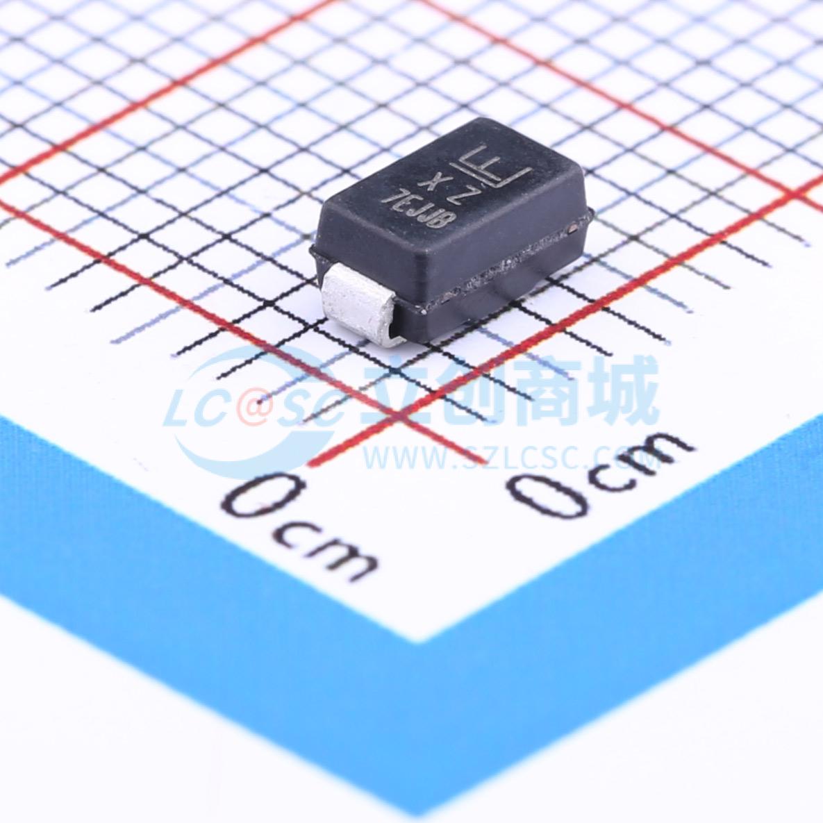 点击查看大图 SMAJ24CA实物图