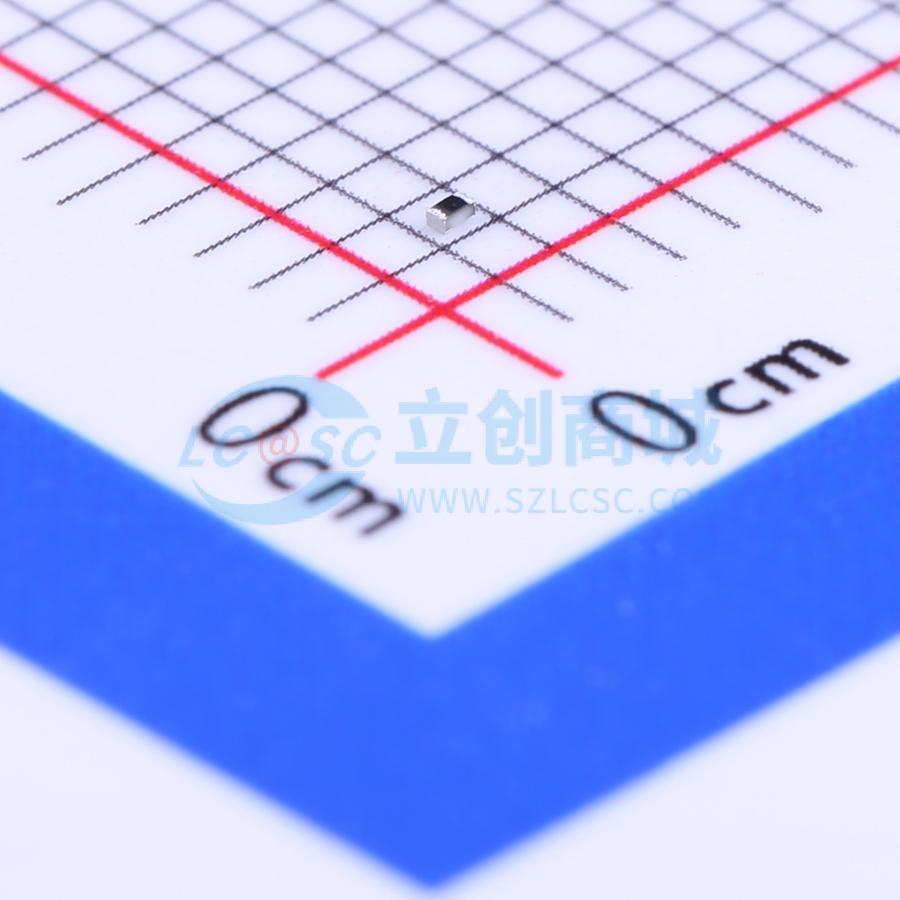 点击查看大图 RC0201JR-077K5L实物图