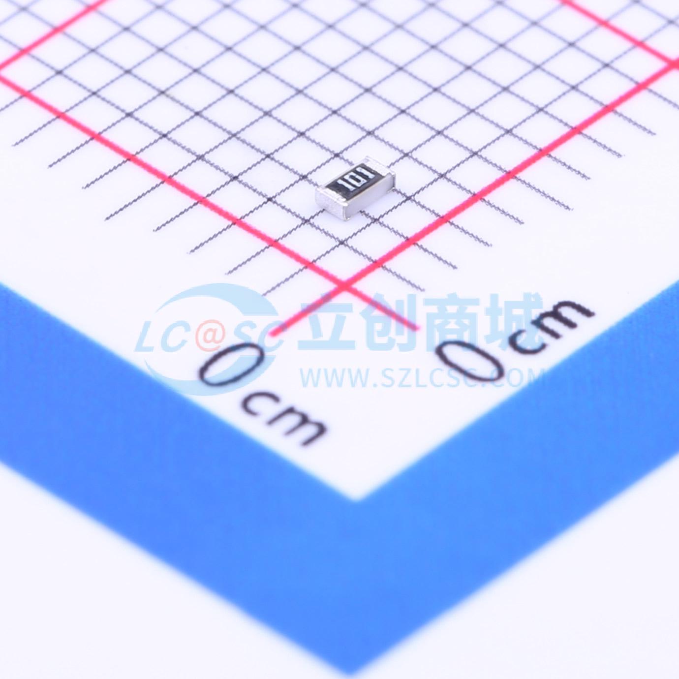 点击查看大图 ERJ3GEYJ101V实物图