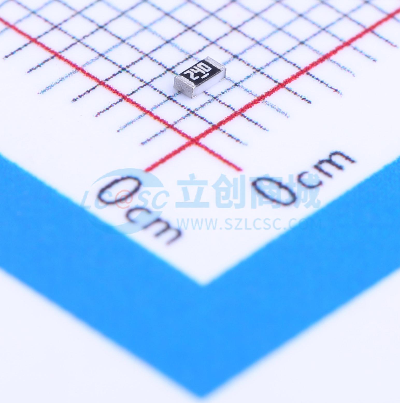 RC0603FR-0724RL实物图