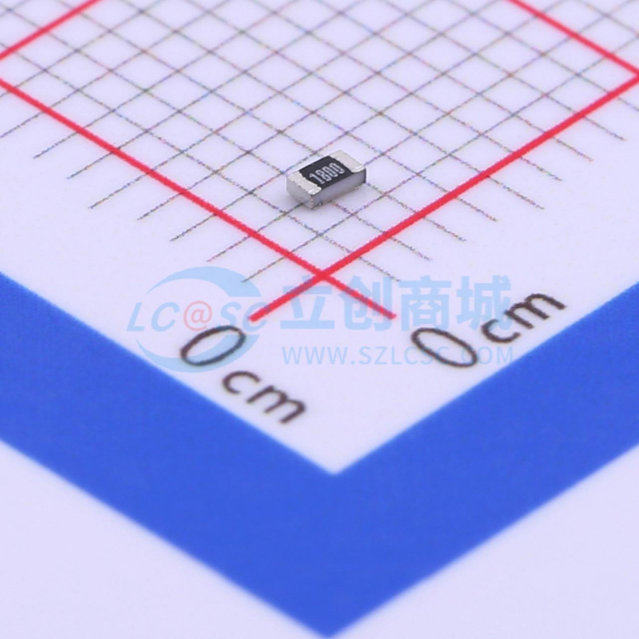 点击查看大图 HPCR0603F180RK9实物图