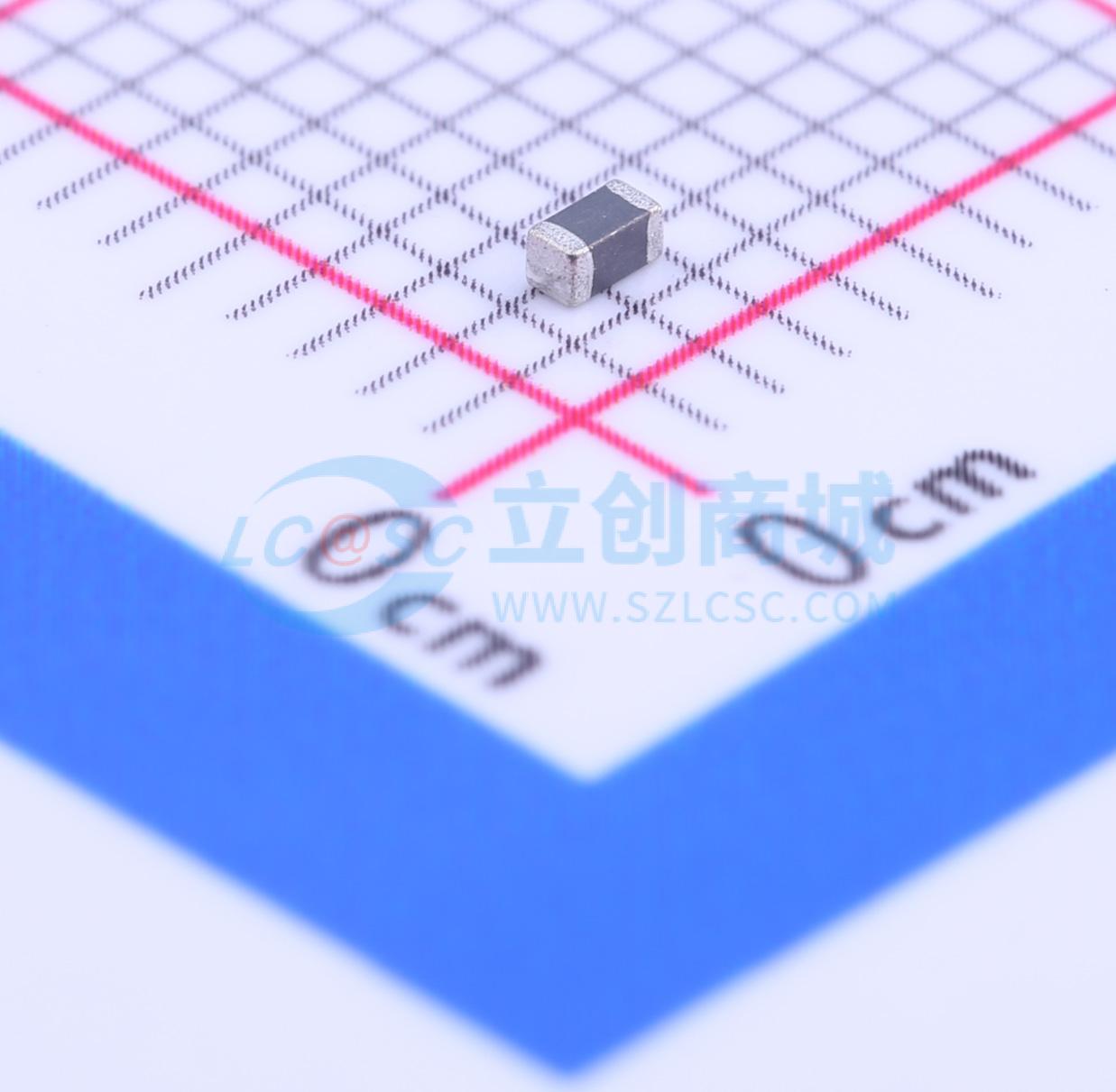 点击查看大图 FCI1608F-R12K实物图