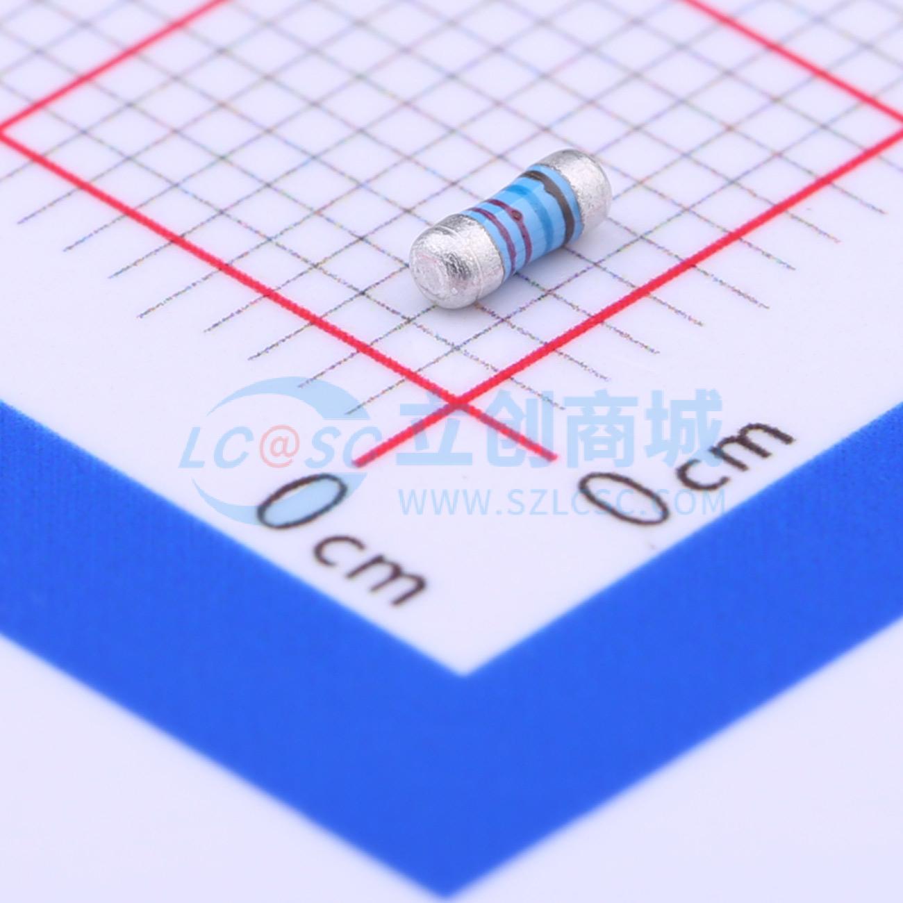 点击查看大图 MELF-MFR02041/4WS2.26KΩFT50实物图