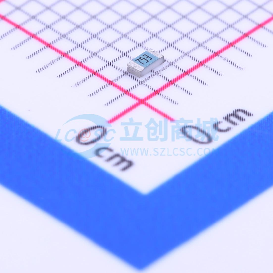 点击查看大图 RK73H1JTTD7502F实物图