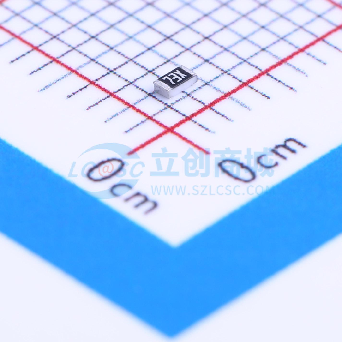 点击查看大图 RC0603FR-0756R2L实物图