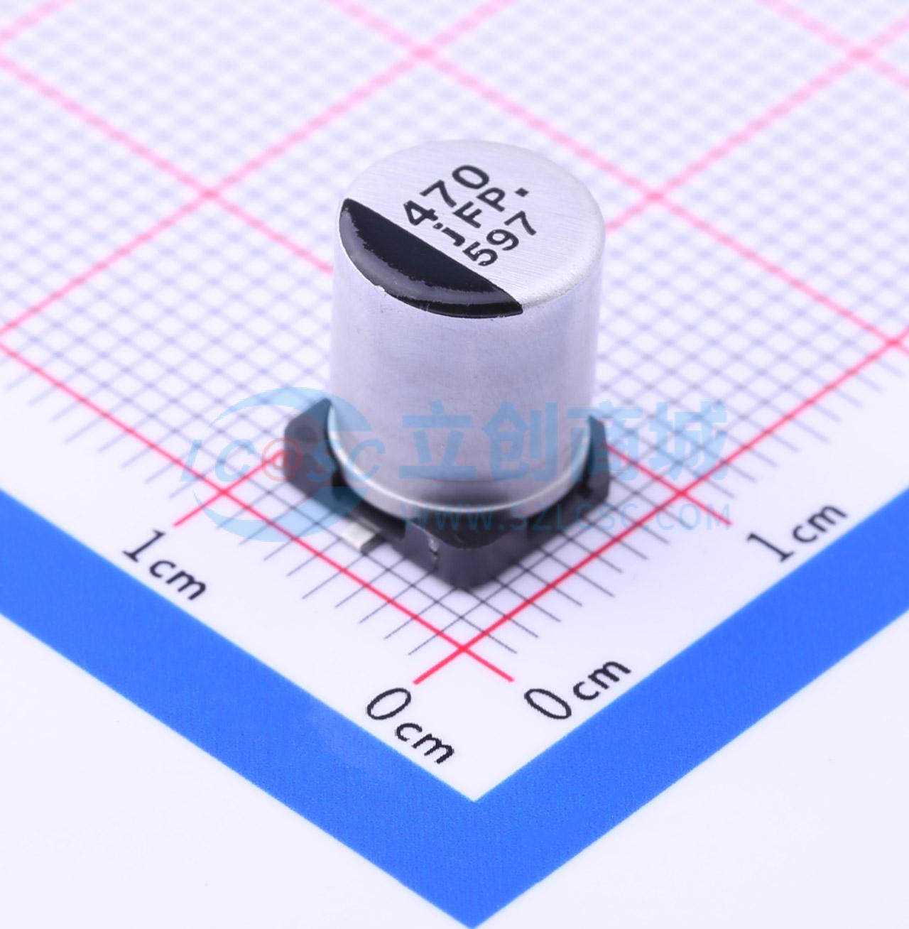 点击查看大图 EEEFP0J471AP实物图