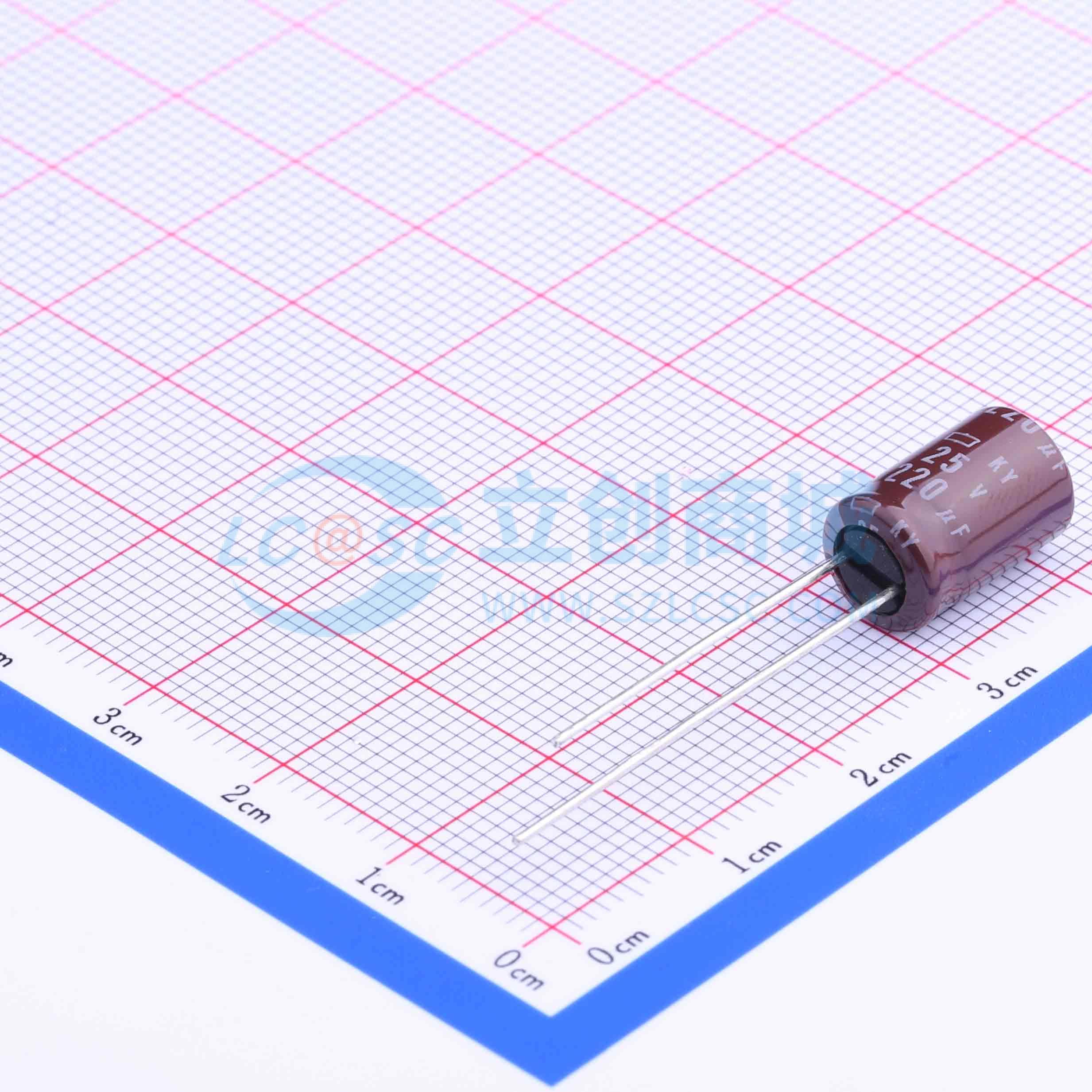 点击查看大图 EKY-250ELL221MHB5D实物图