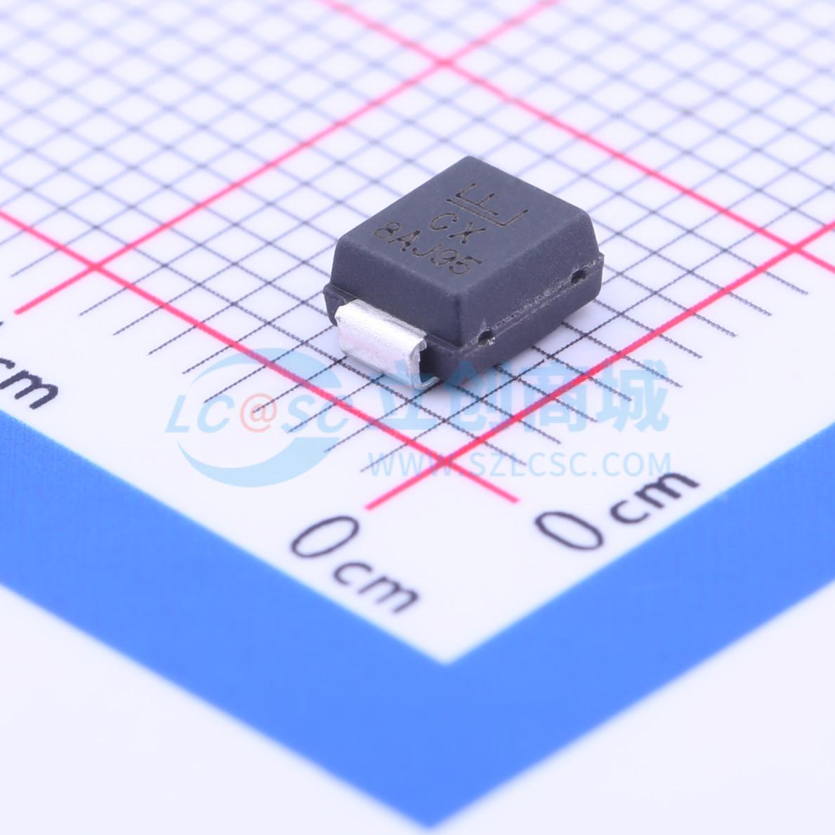 点击查看大图 SMBJ48CA实物图