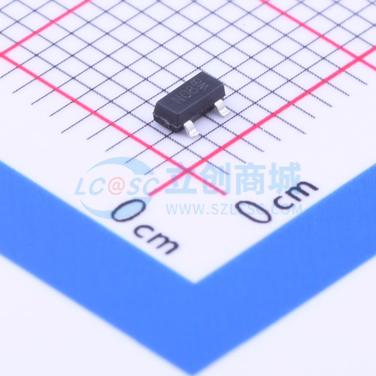 点击查看大图 DDTC143ECA-7-F实物图