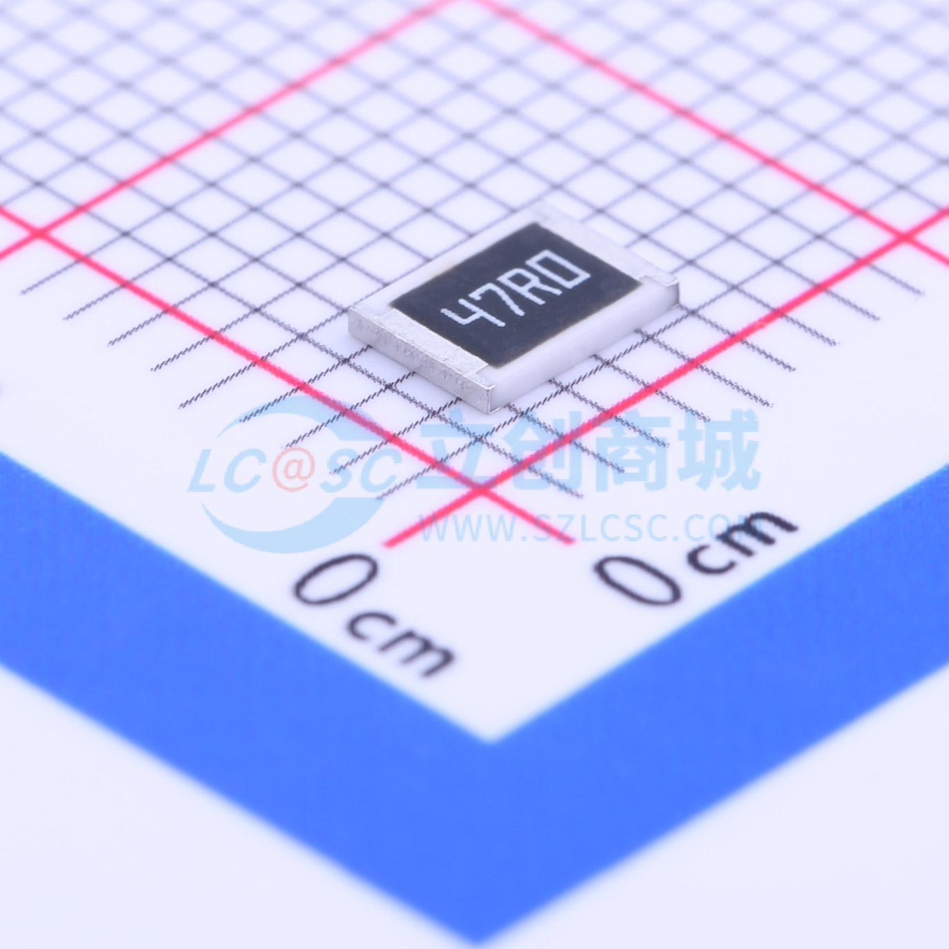 点击查看大图 CR1812F47R0E04Z实物图