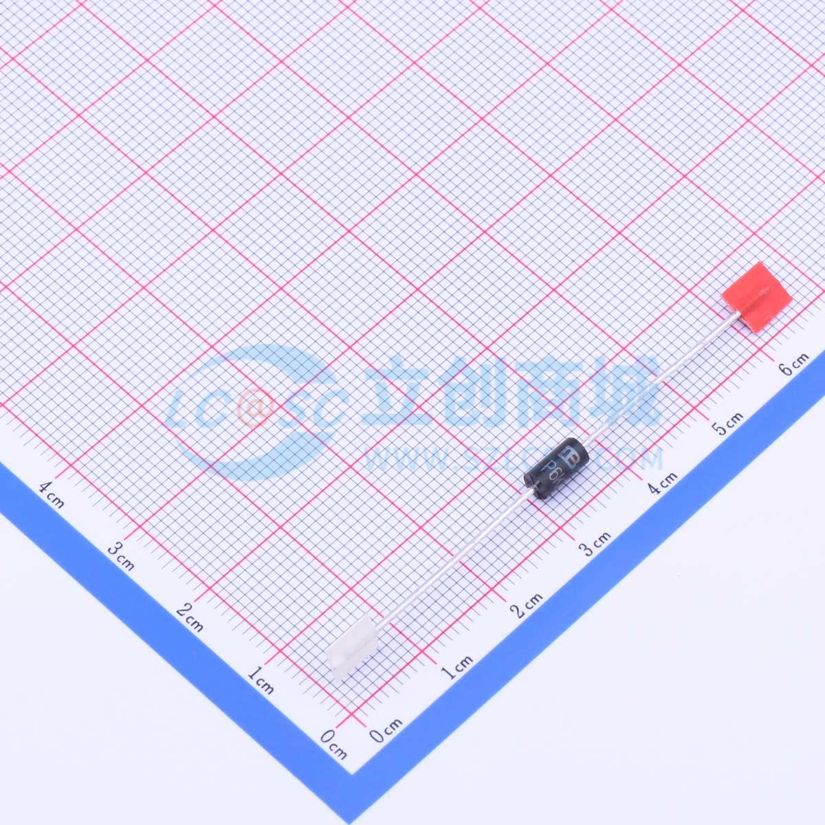 点击查看大图 P6KE200CA/B实物图