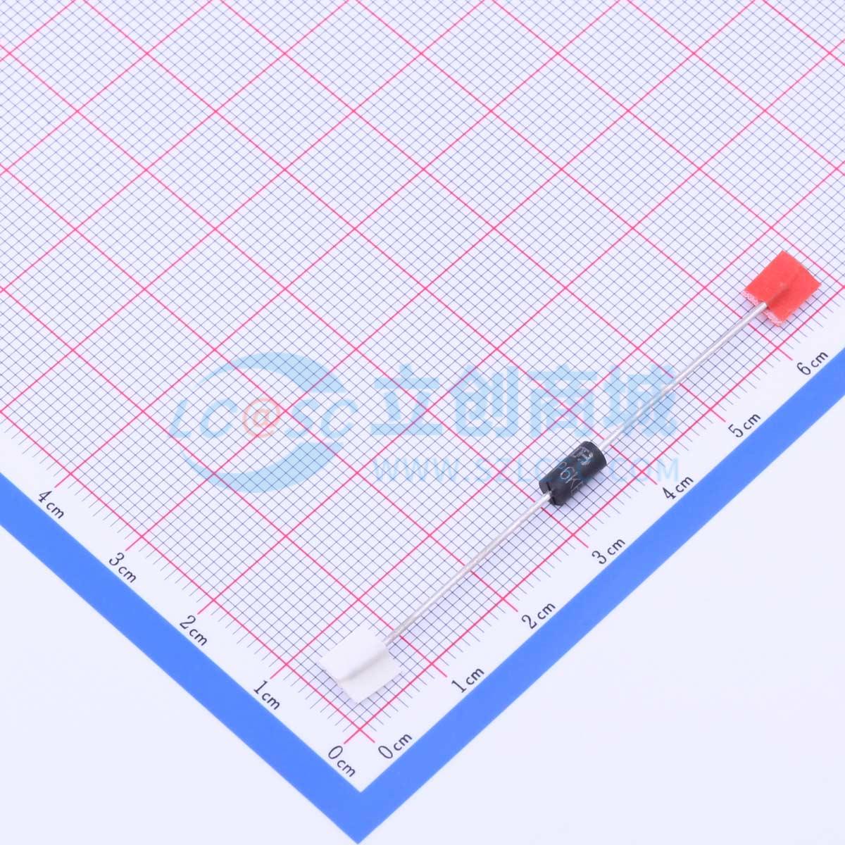 点击查看大图 P6KE68CA/B实物图