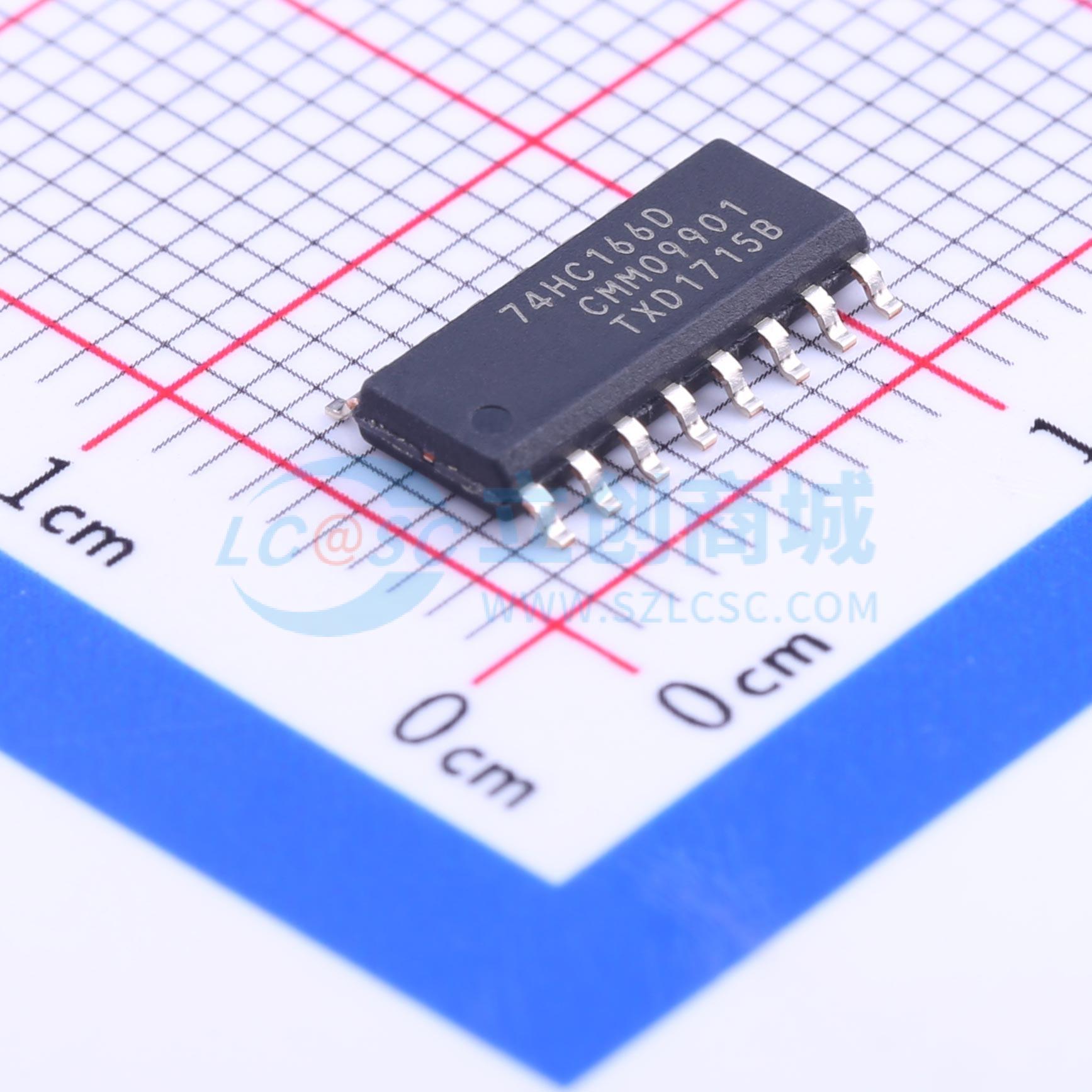 点击查看大图 74HC166D,653实物图