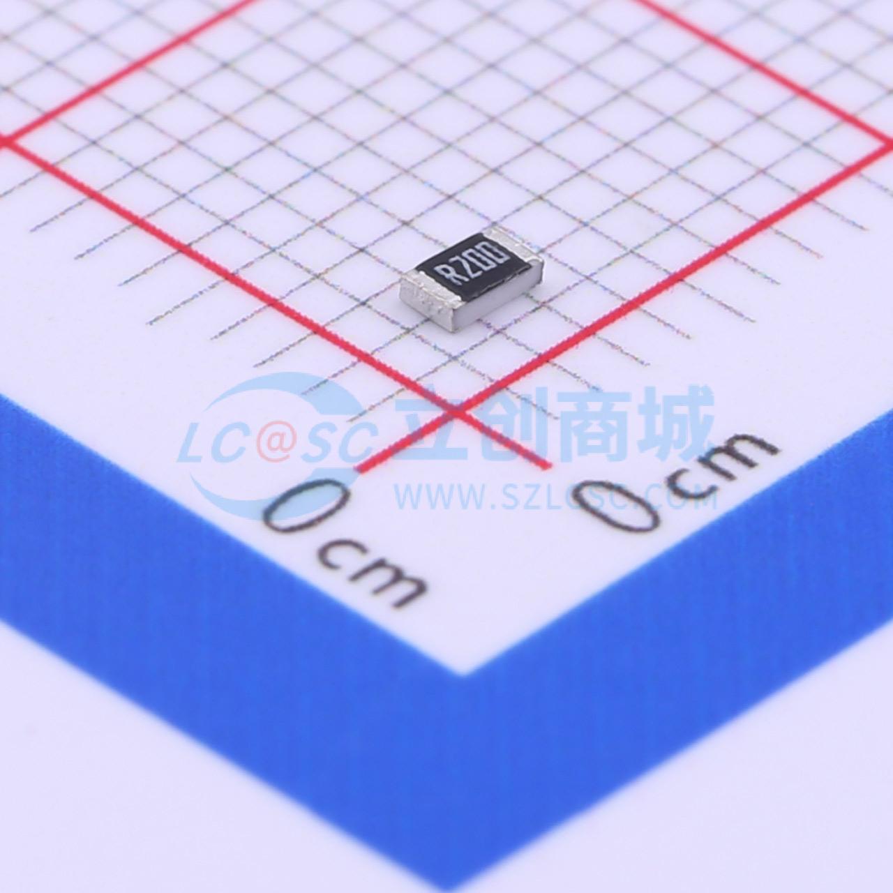 点击查看大图 RL0805FR-070R2L实物图