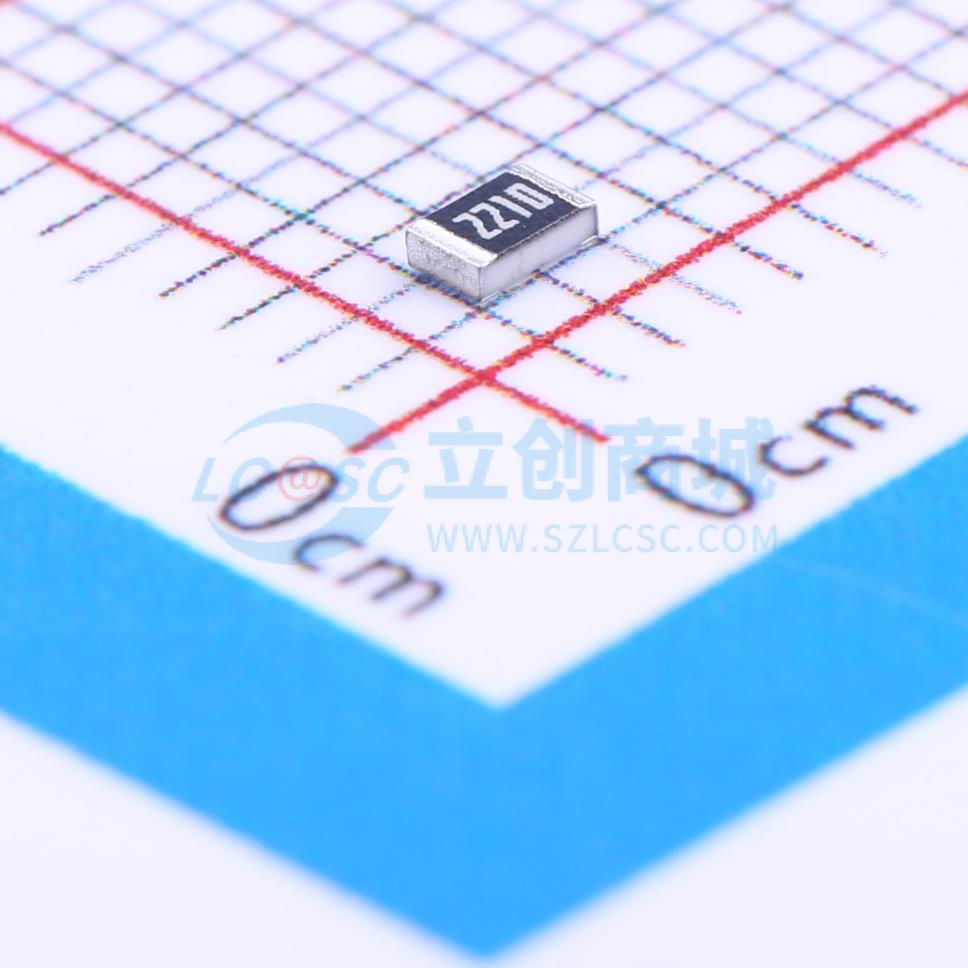 点击查看大图 AC0805FR-07221RL实物图