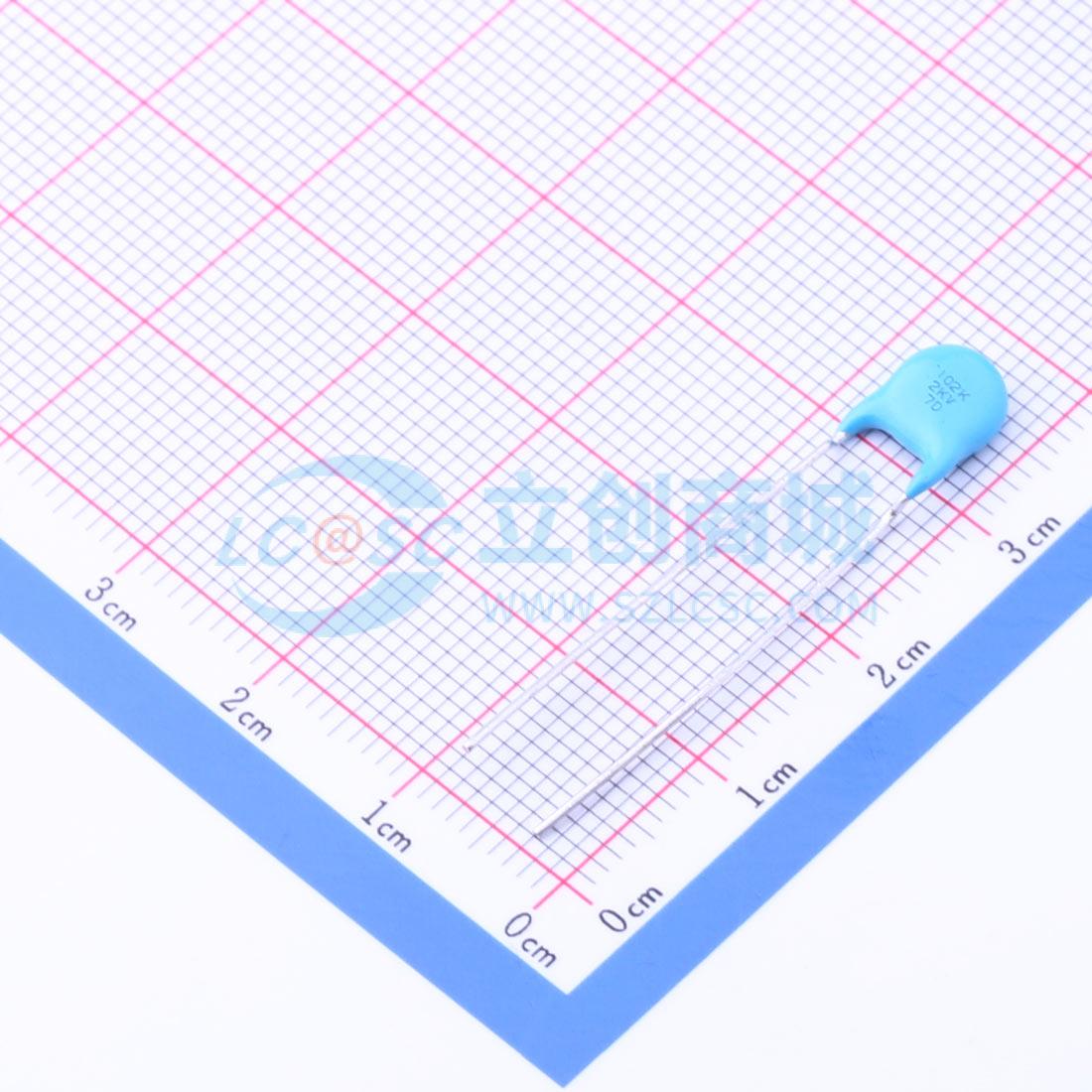 DEBB33D102KA2B实物图