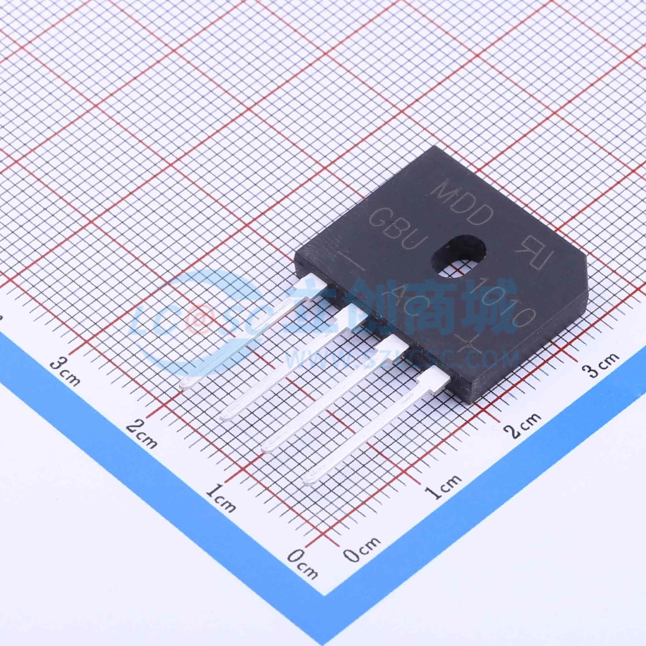 点击查看大图 GBU1010实物图