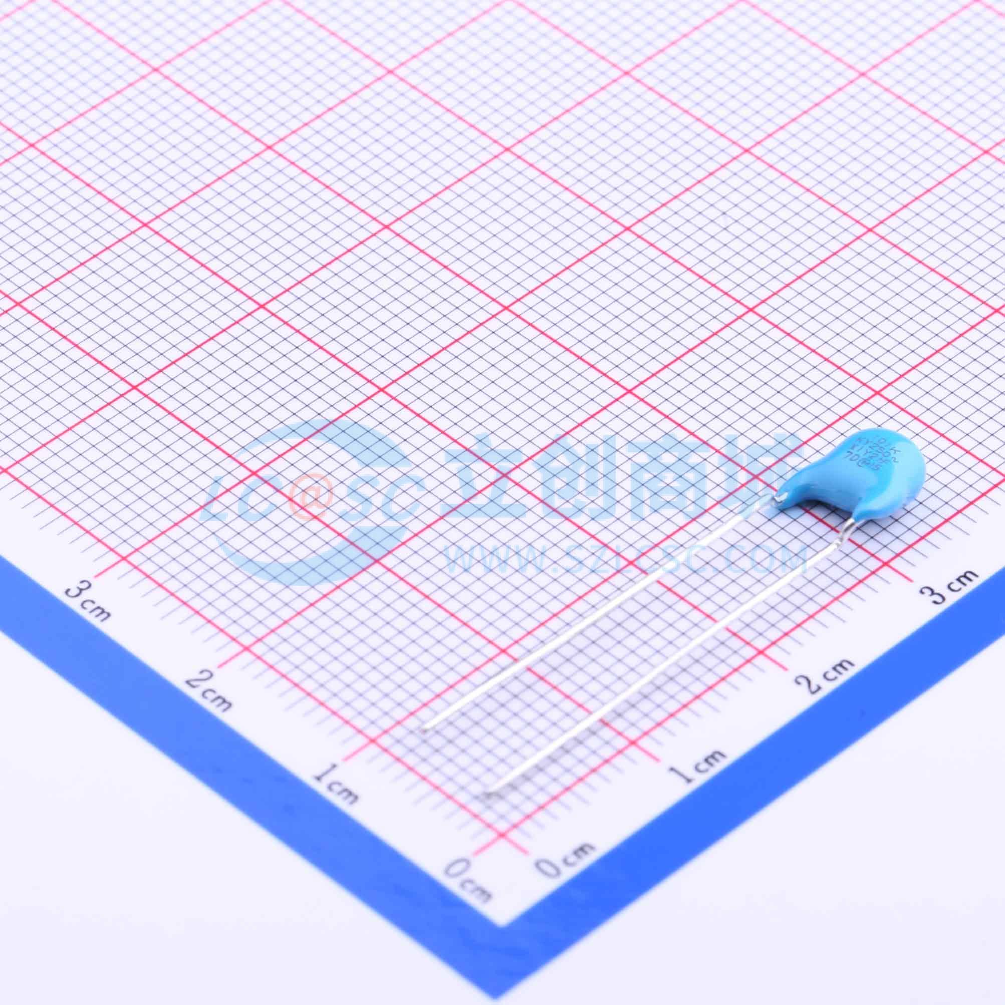 DE2B3KY101KA2BM01F实物图