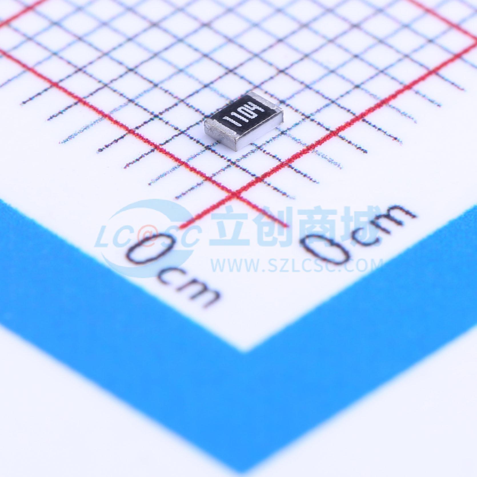 点击查看大图 RC0805FR-071M1L实物图