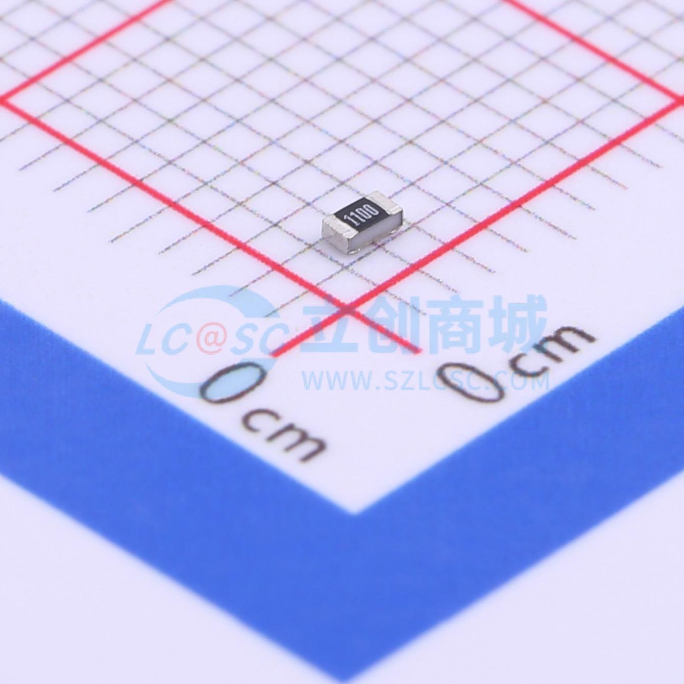 点击查看大图 HPCR0603F110RK9实物图