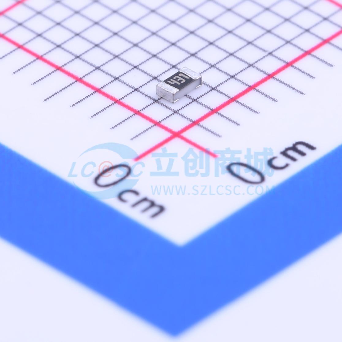 点击查看大图 QR0603J430RP05Z实物图