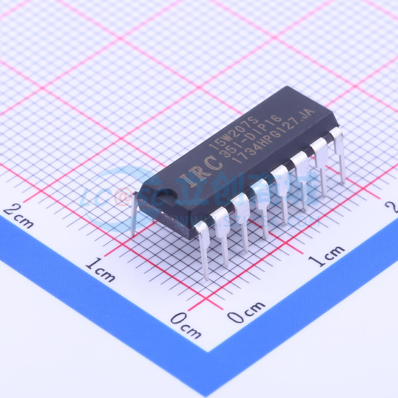 点击查看大图 IRC15W207S-35I-DIP16实物图