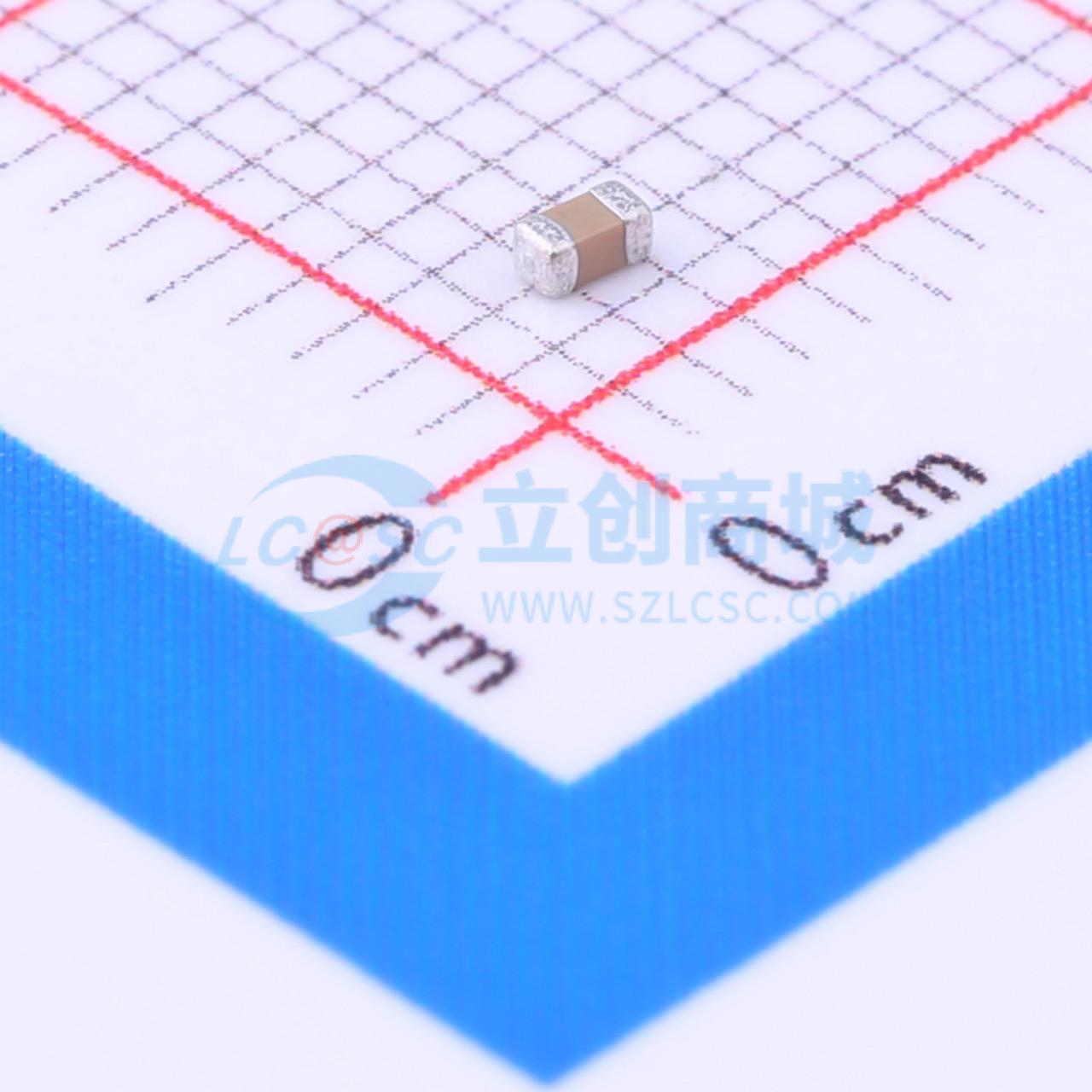 0603B103K160CT实物图