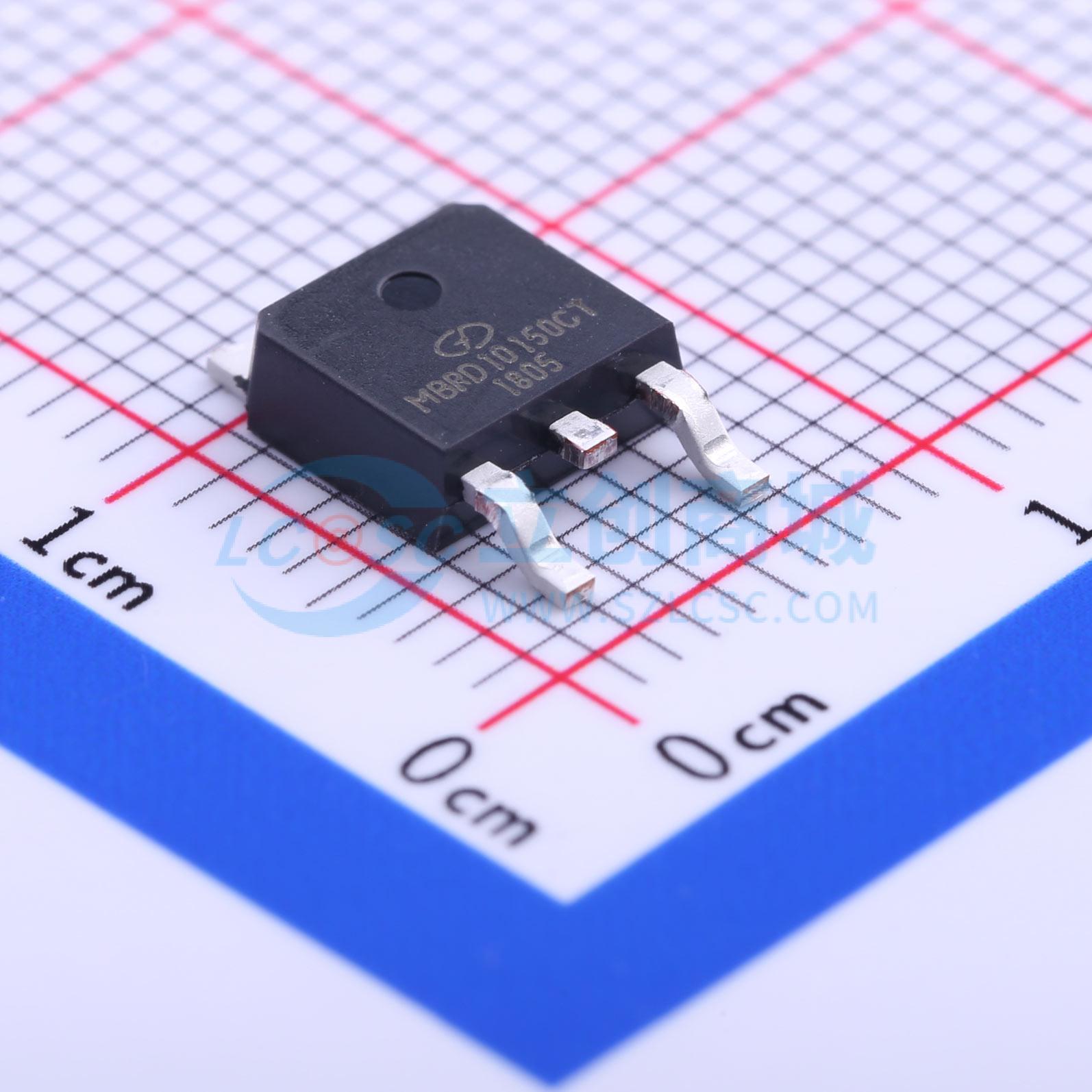 点击查看大图 MBRD10150CT实物图
