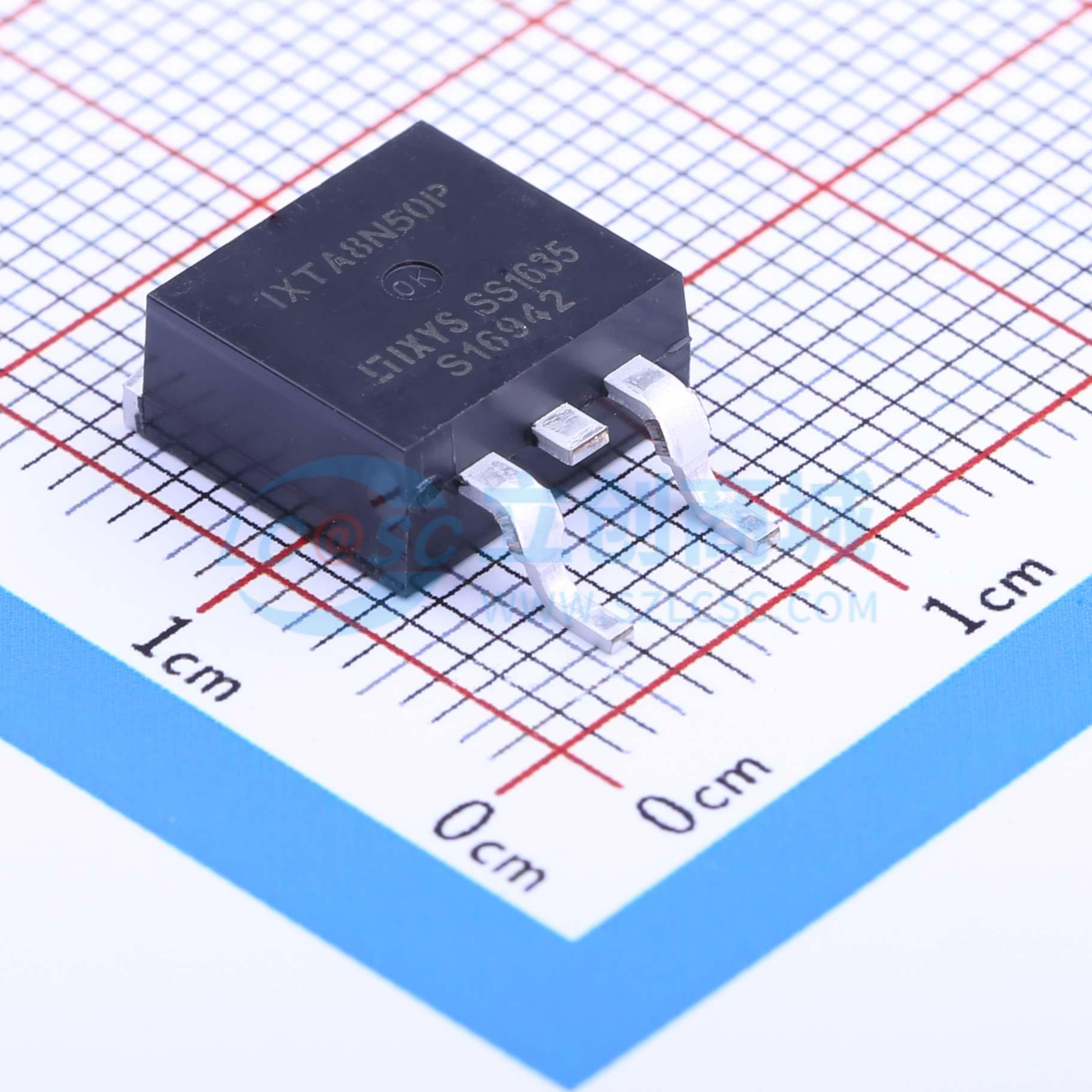点击查看大图 IXTA8N50P实物图