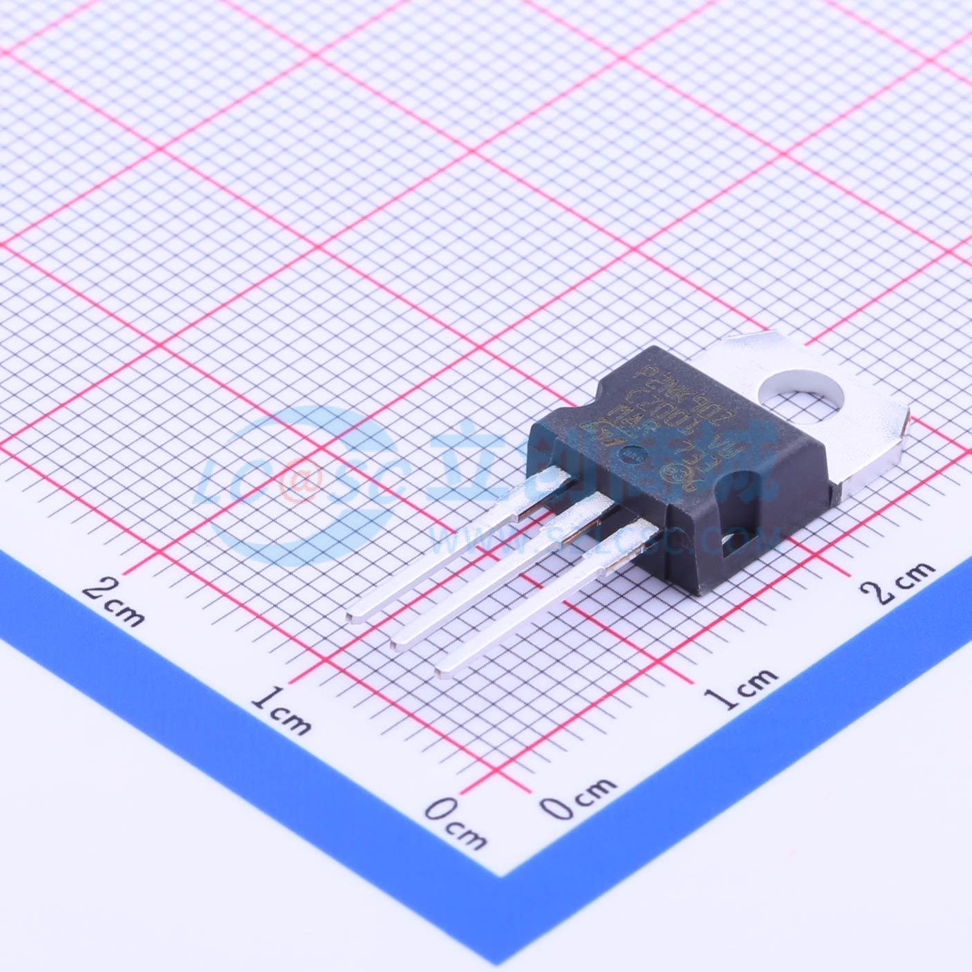 点击查看大图 STP2NK90Z实物图