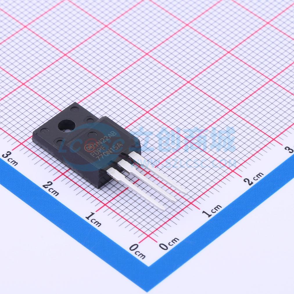 点击查看大图 FDPF770N15A实物图