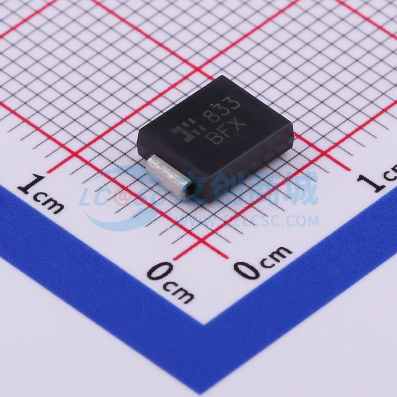 点击查看大图 SMCJ48CA-13-F实物图