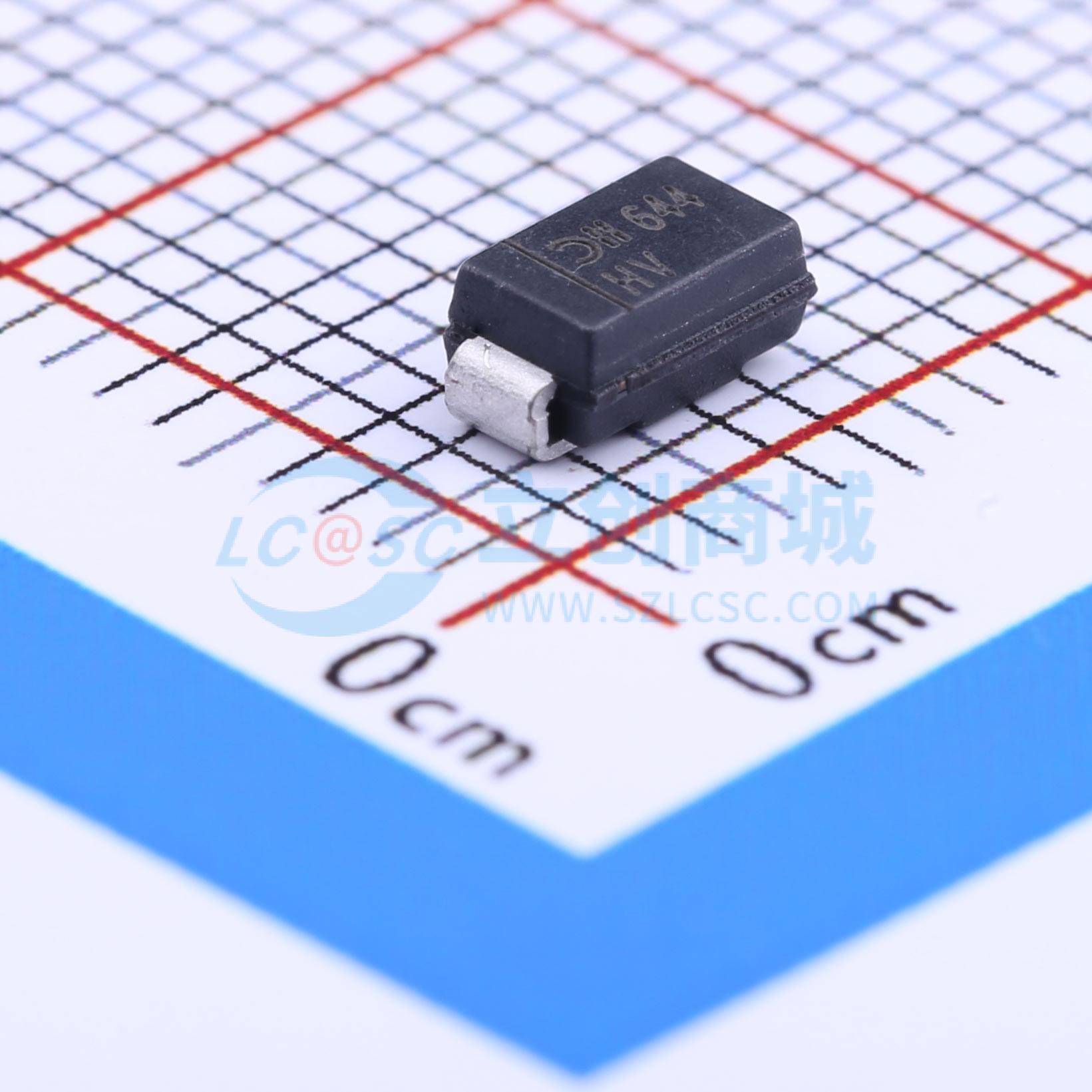 点击查看大图 SMAJ9.0A-13-F实物图