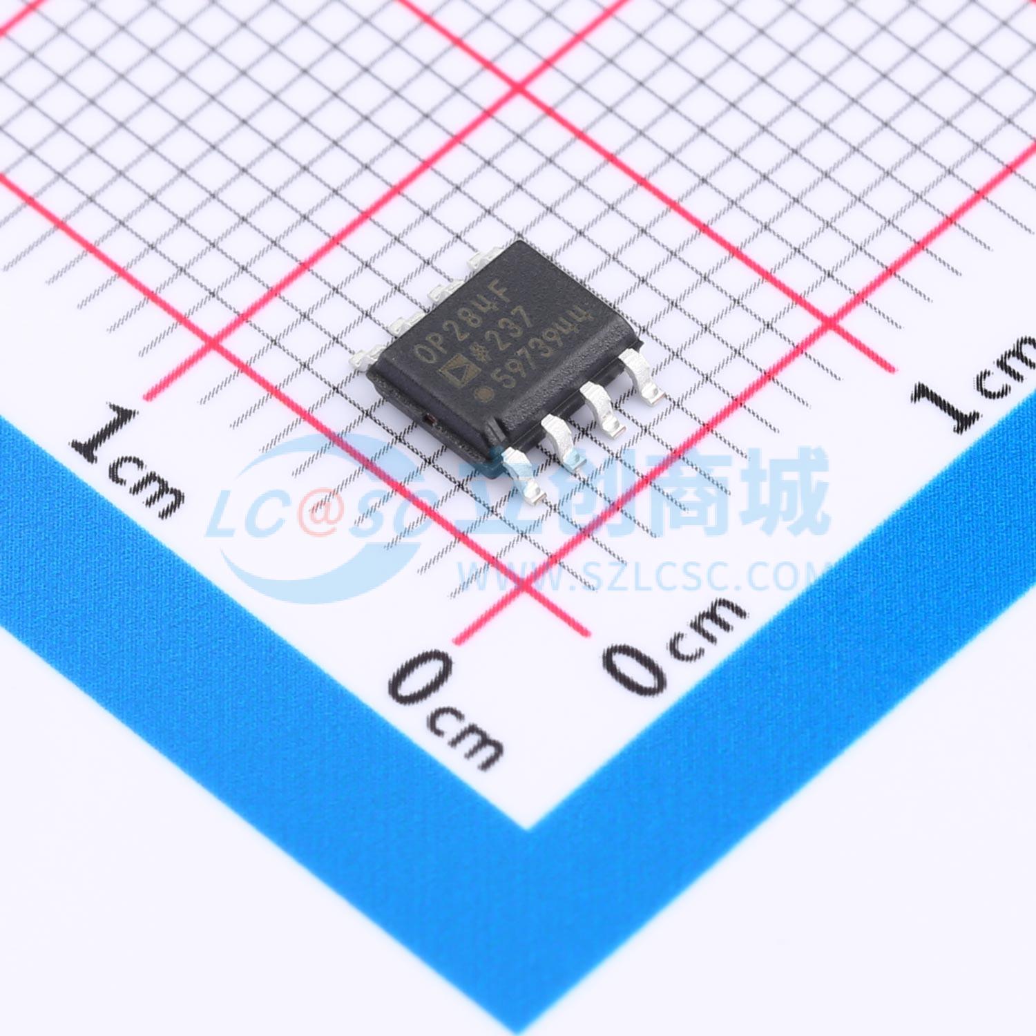点击查看大图 OP284FSZ实物图