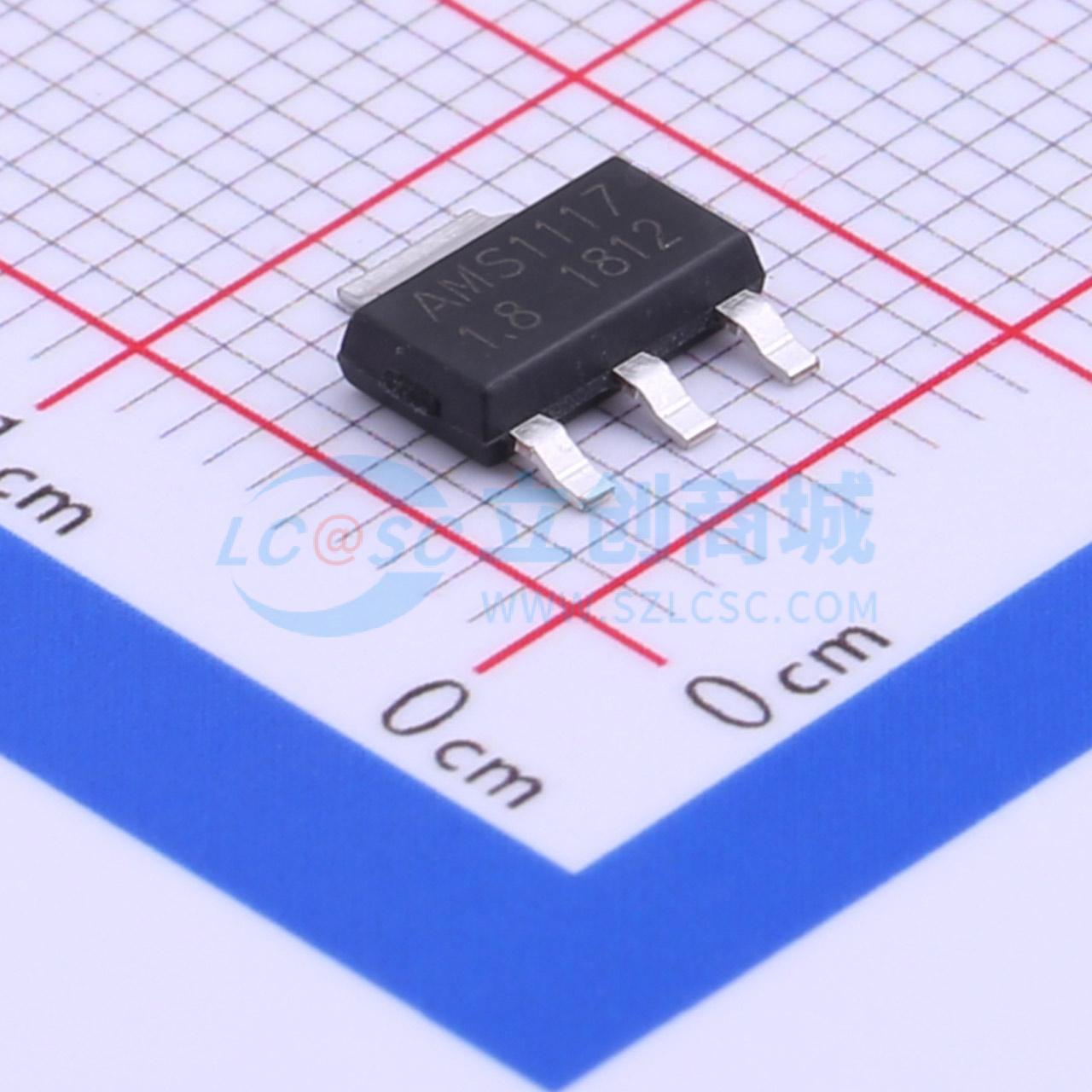 点击查看大图 AMS1117-1.8实物图