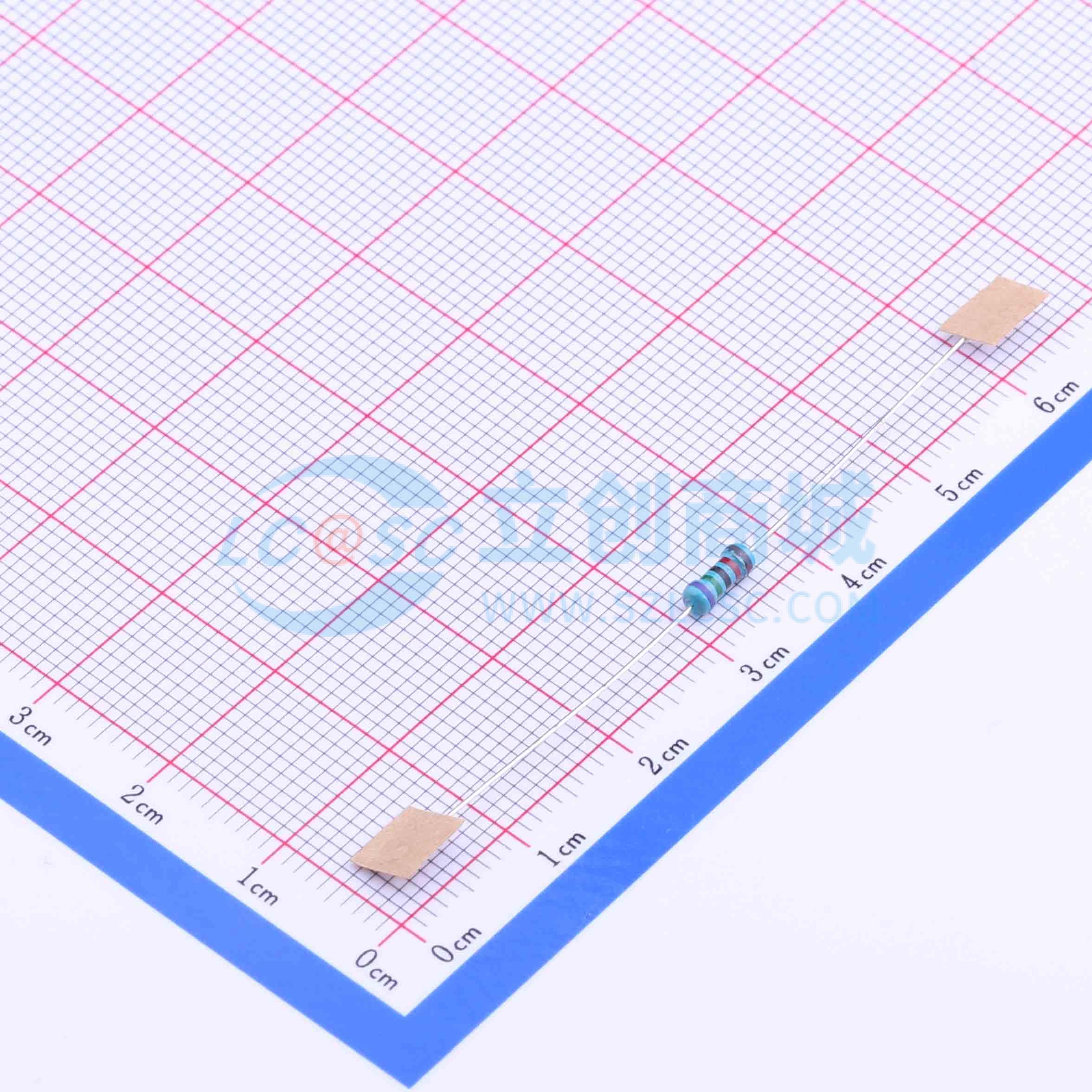 点击查看大图 MFR-25FTE52-75K实物图