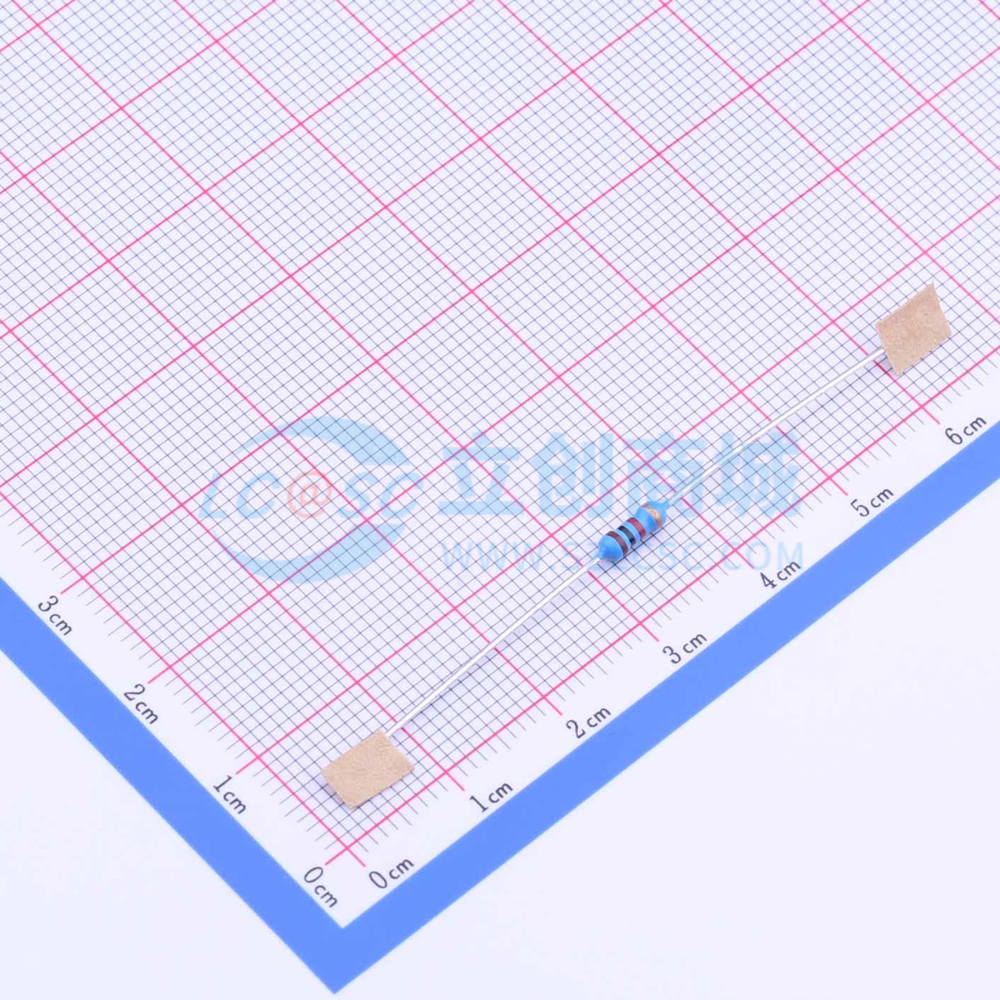 点击查看大图 MFR-25JT-52-1K实物图