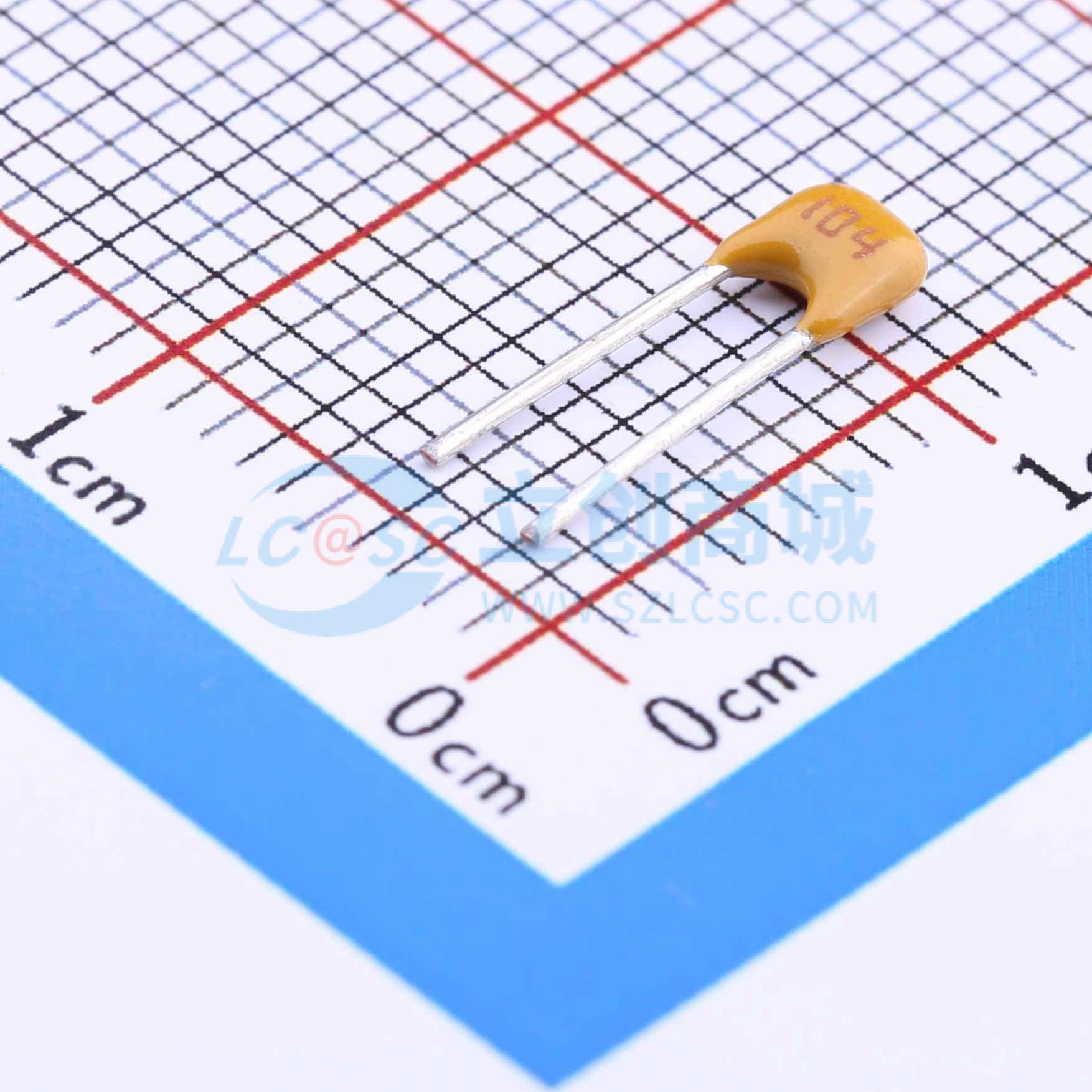 点击查看大图 CT4-0805Y104M500F1实物图