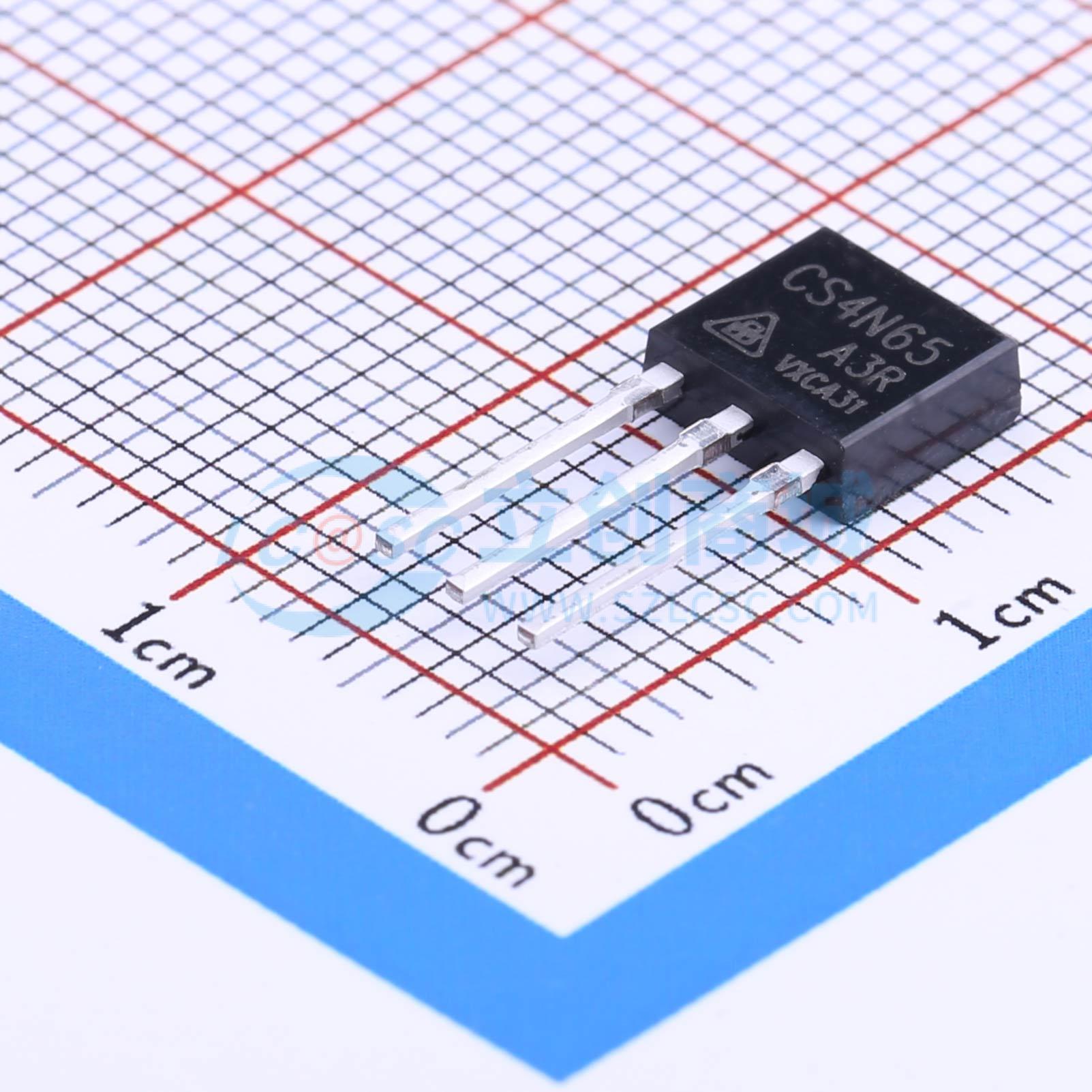 点击查看大图 CS4N65A3R实物图