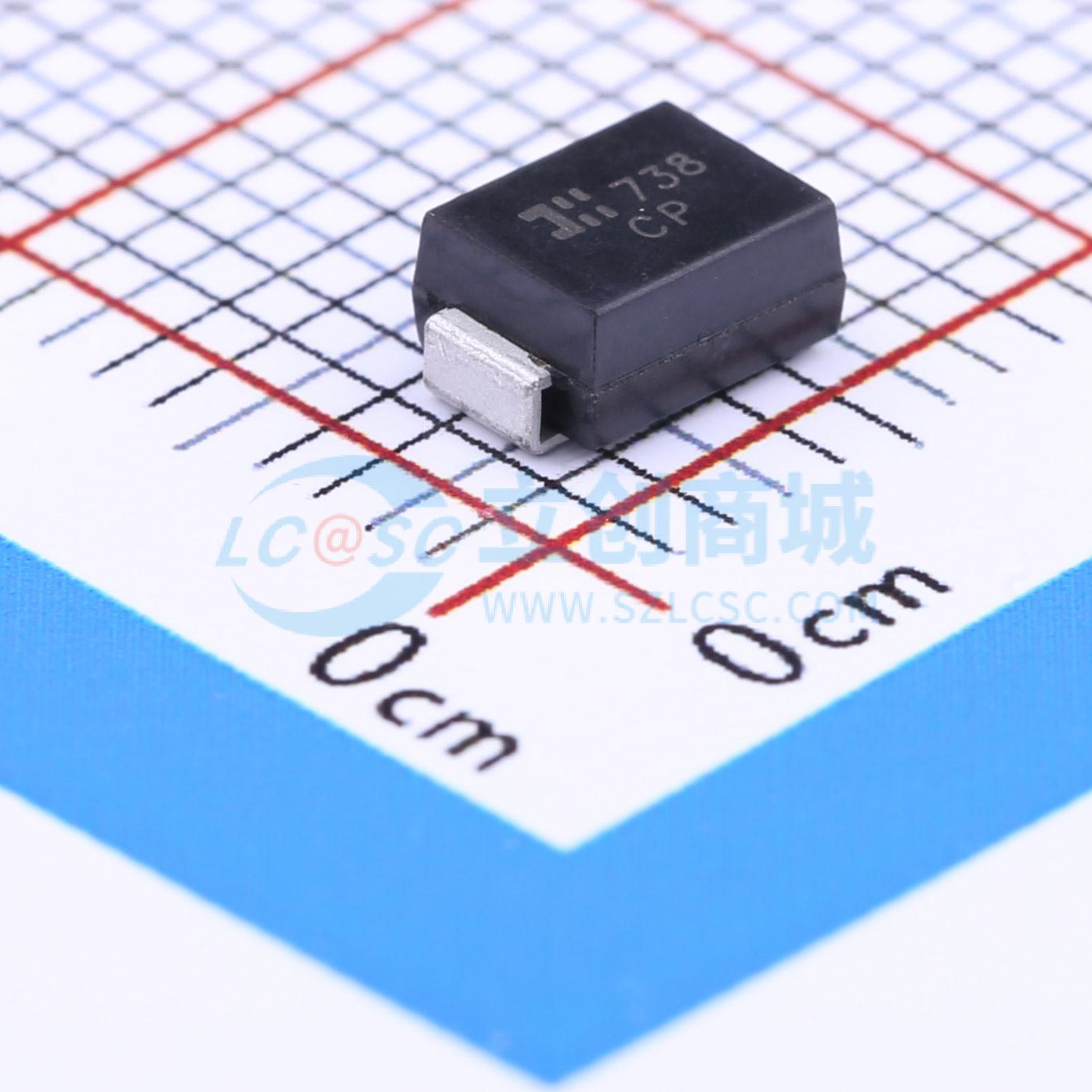 点击查看大图 SMBJ36CA-13-F实物图