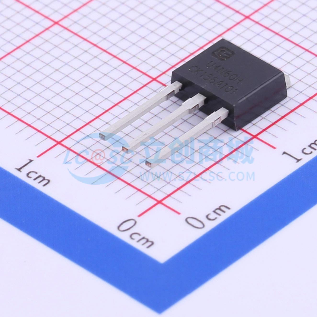 点击查看大图 TMU4N60H实物图