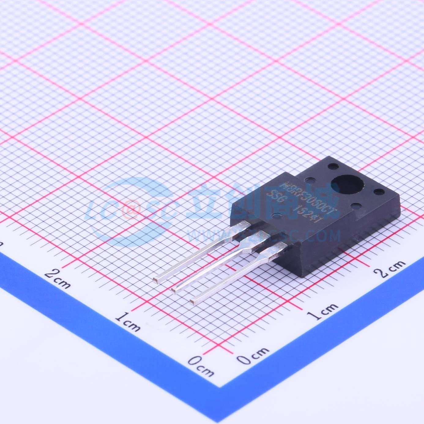 点击查看大图 MBRF3060CT实物图