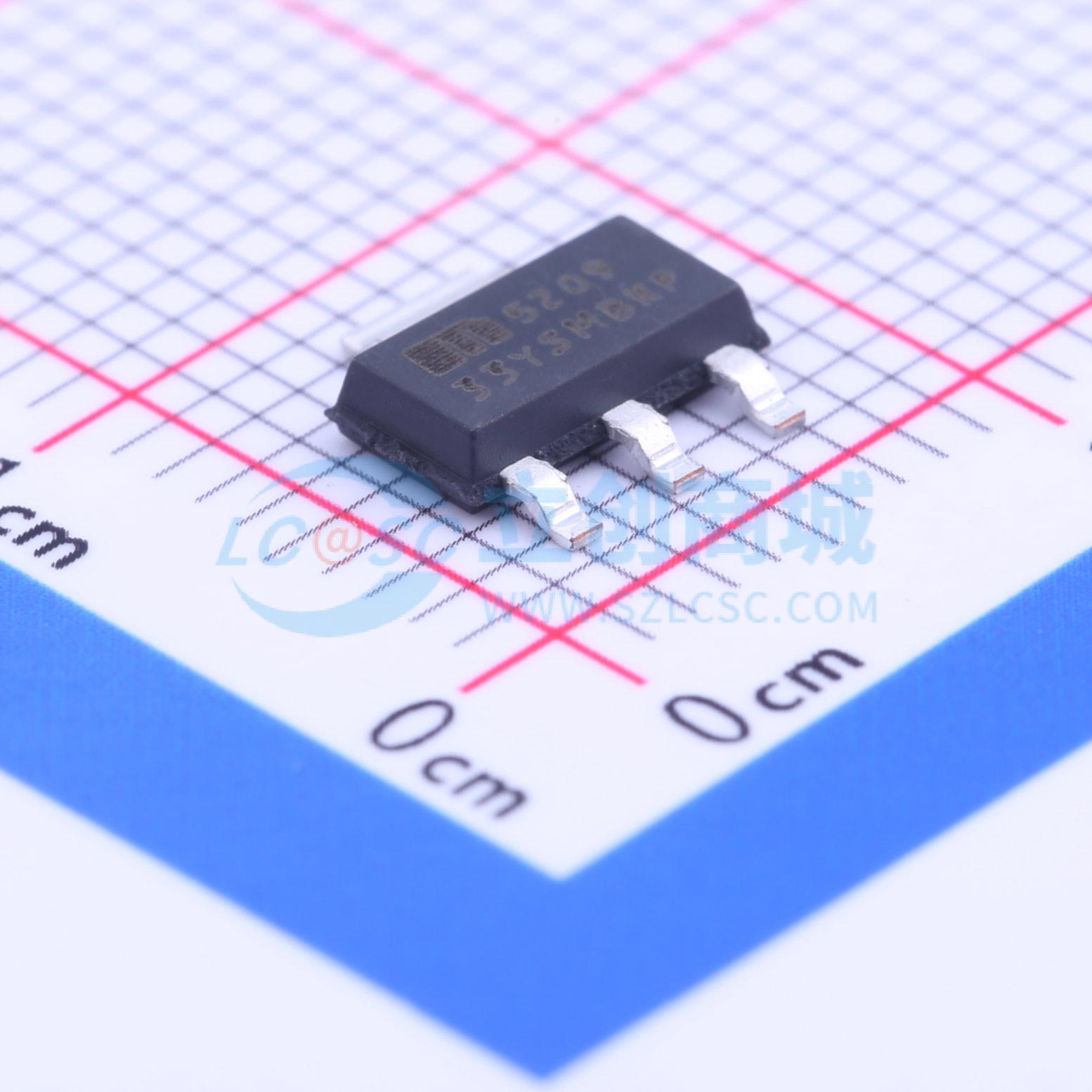 MIC5209-3.3YS-TR实物图