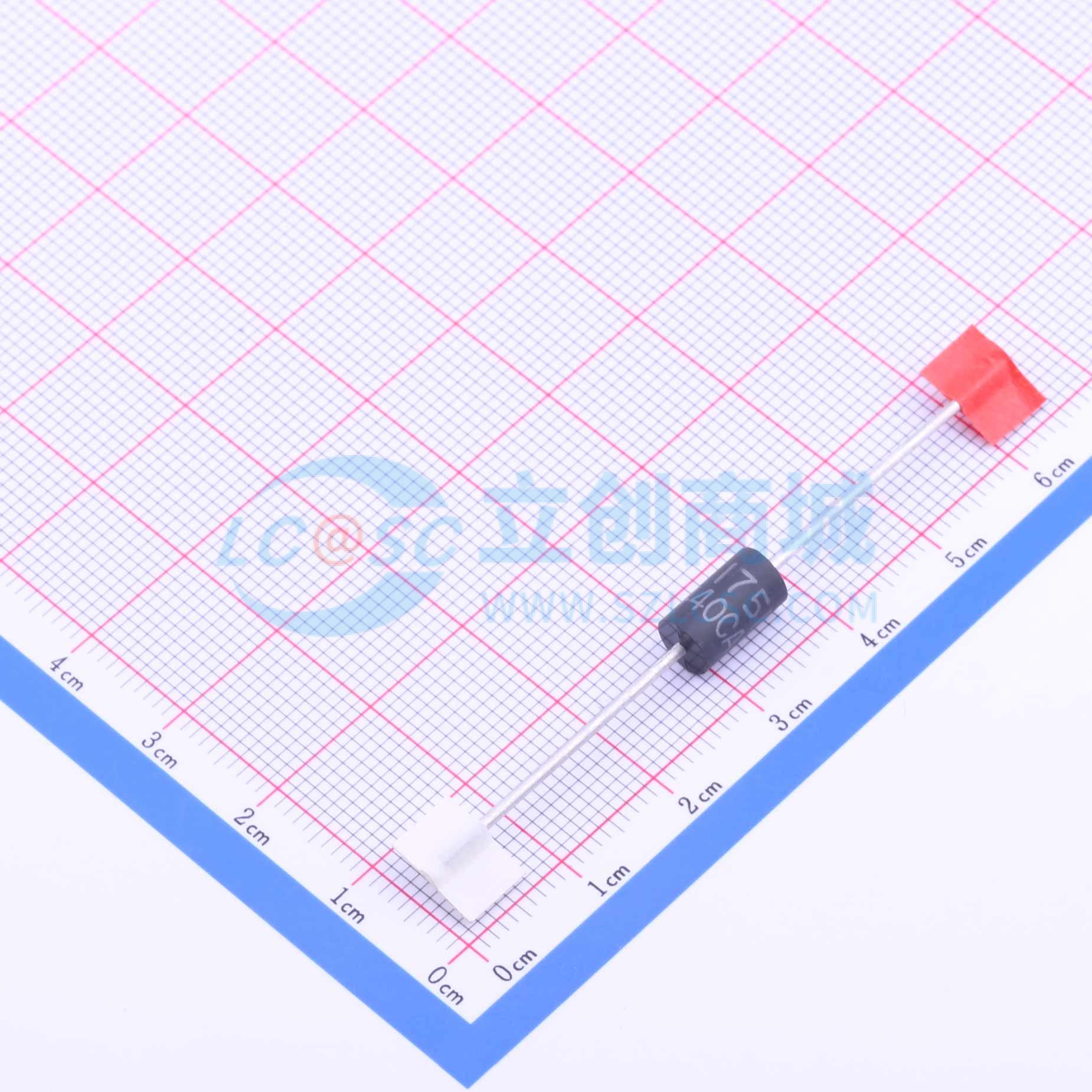 点击查看大图 1.5KE440CA实物图