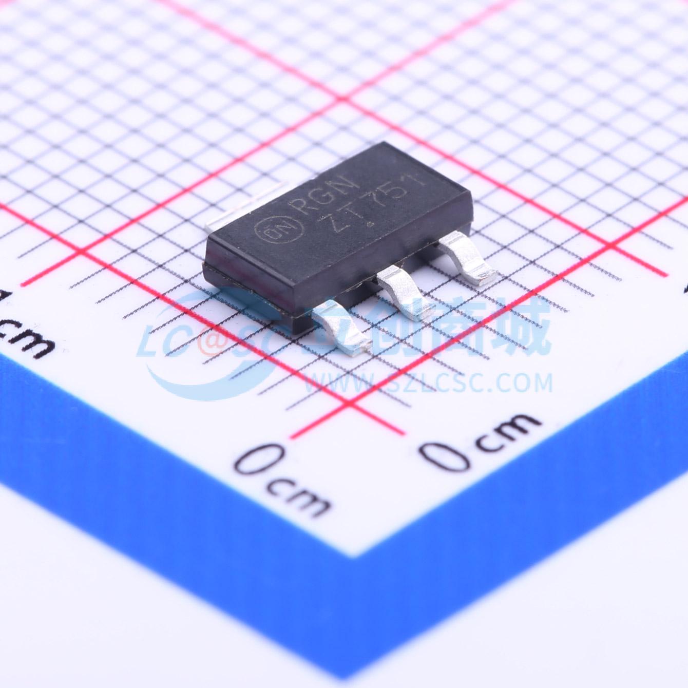 点击查看大图 PZT751T1G实物图