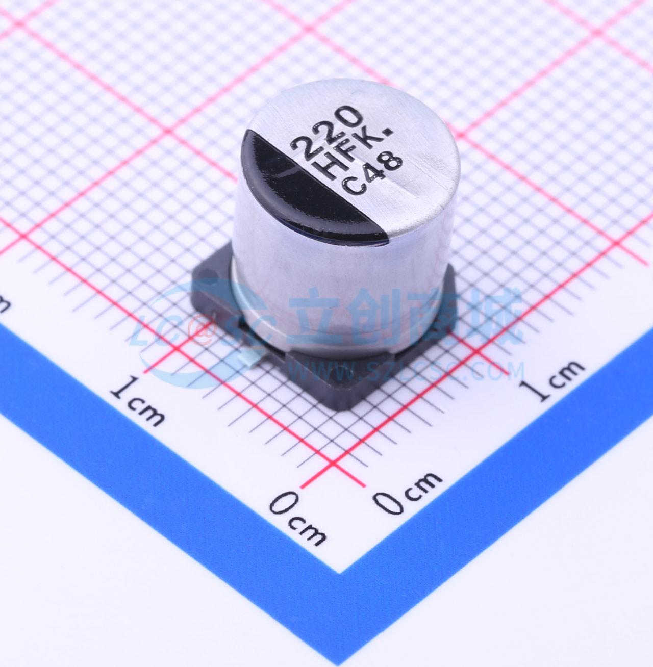 点击查看大图 EEEFK1H221P实物图