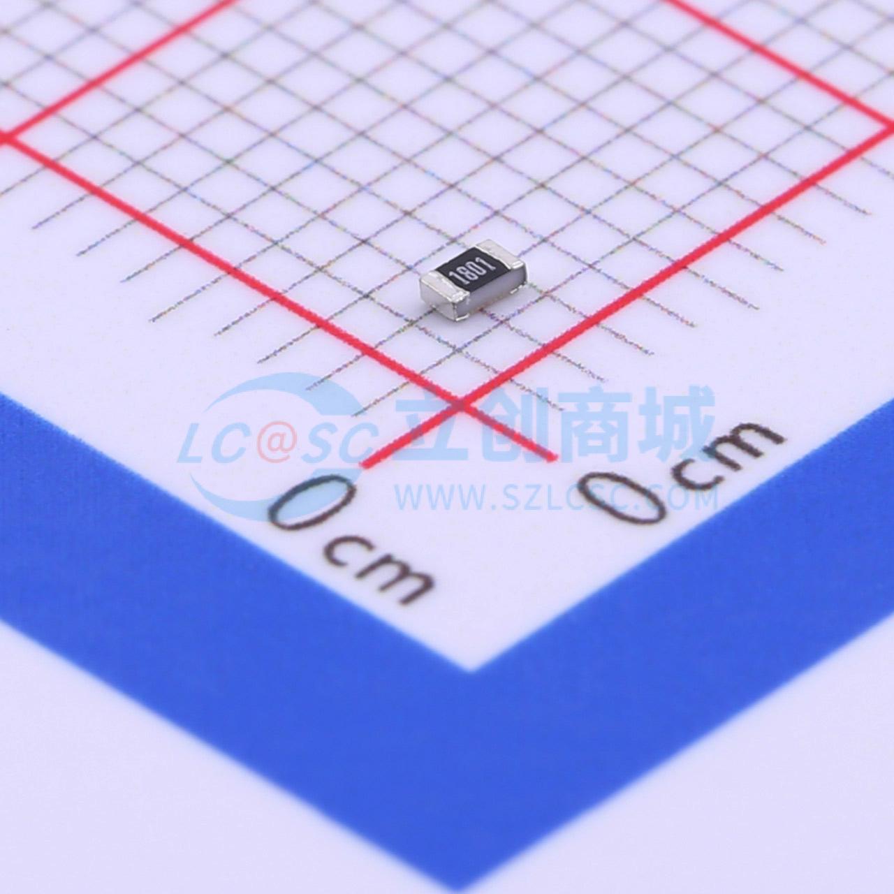 点击查看大图 HPCR0603F1K80K9实物图