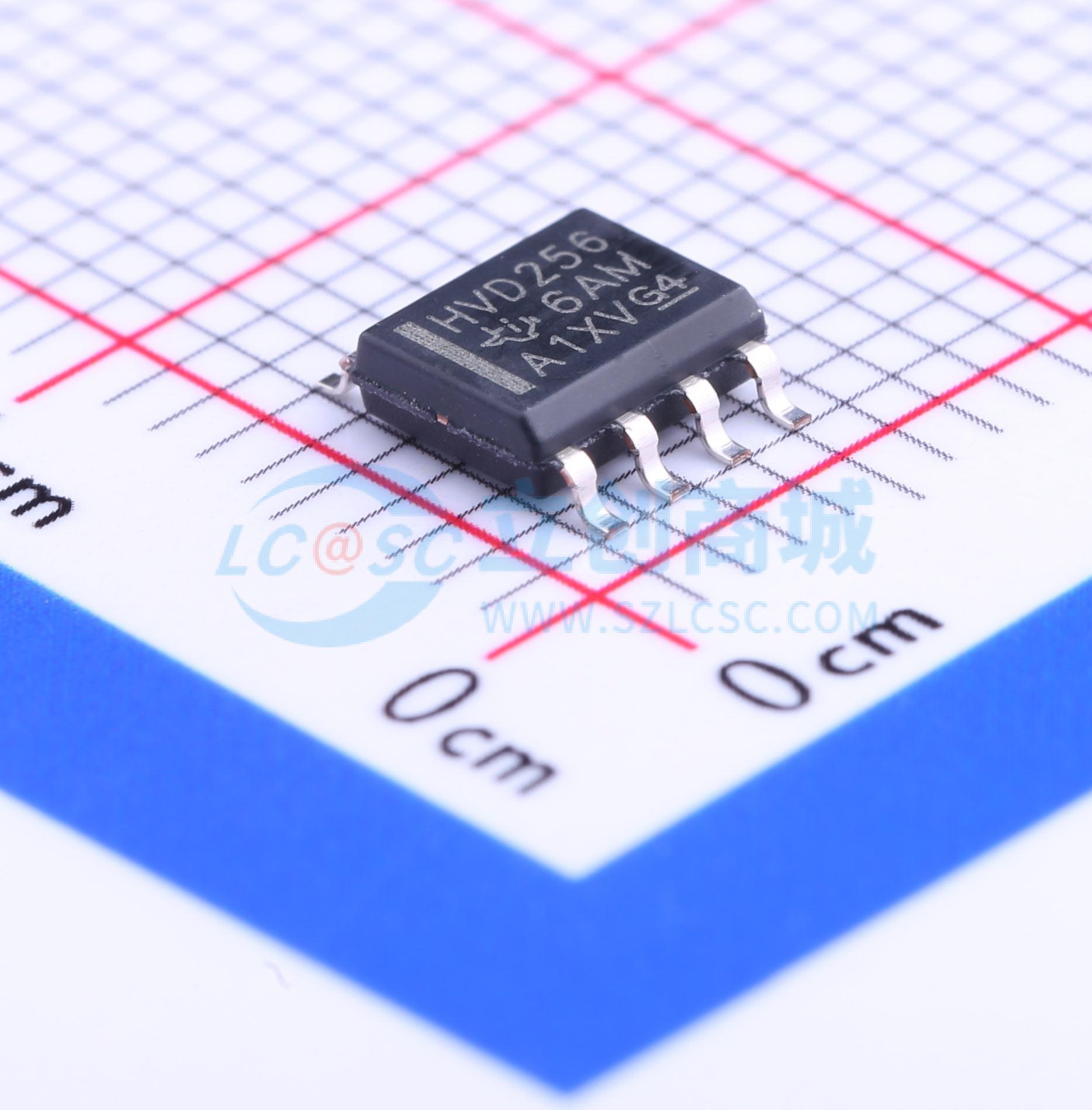 点击查看大图 SN65HVD256DR实物图