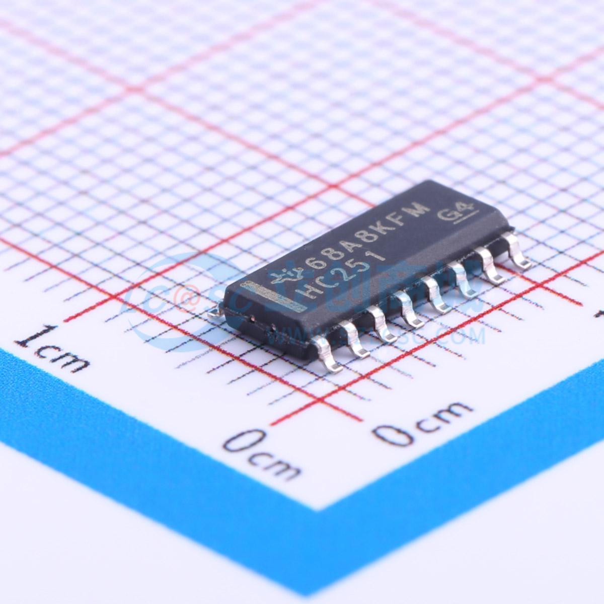 点击查看大图 SN74HC251DR实物图